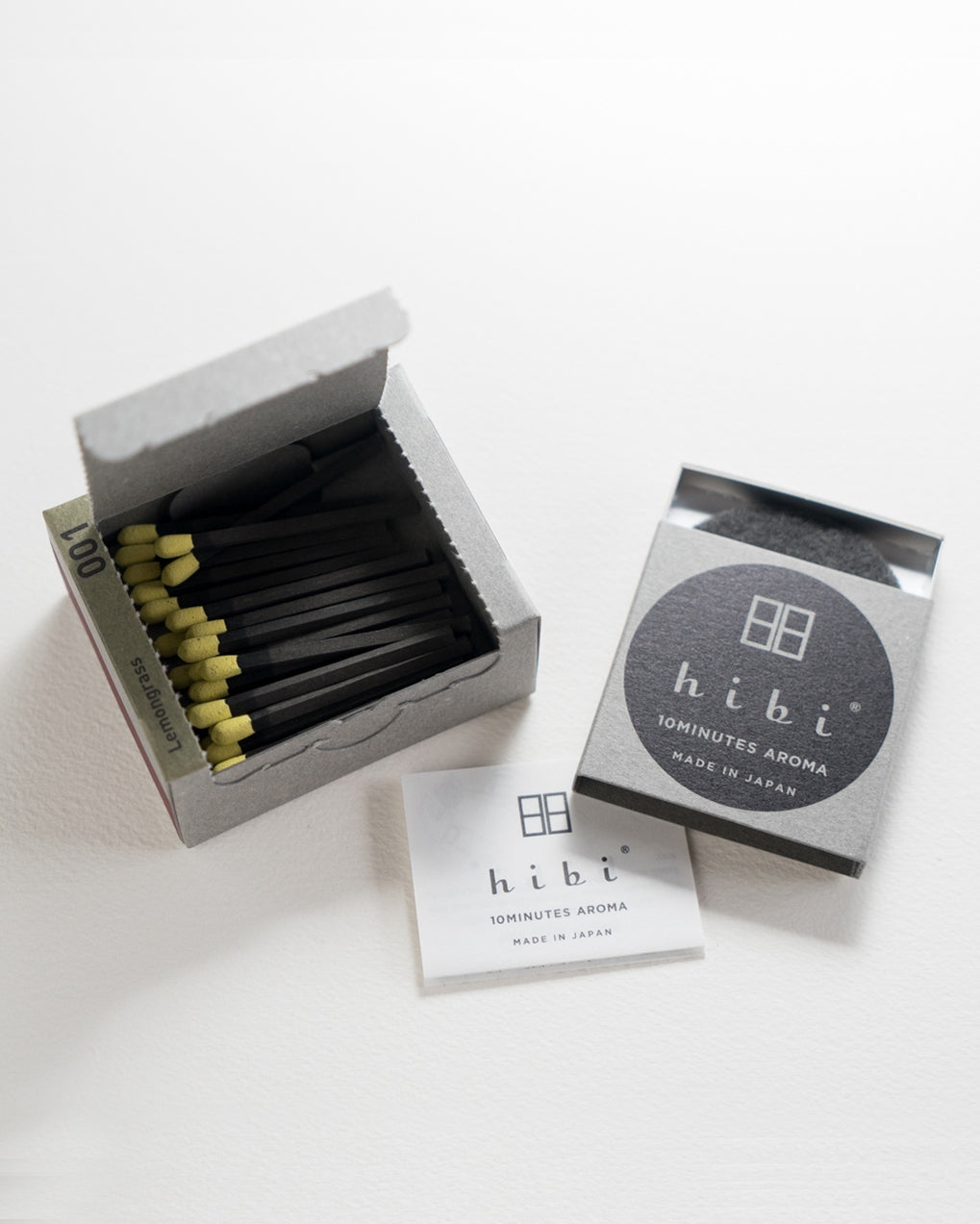 hibi 10 minute incense : modern scents