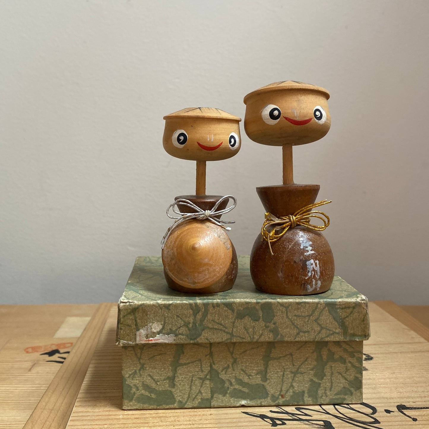 vintage kokeshi kappa