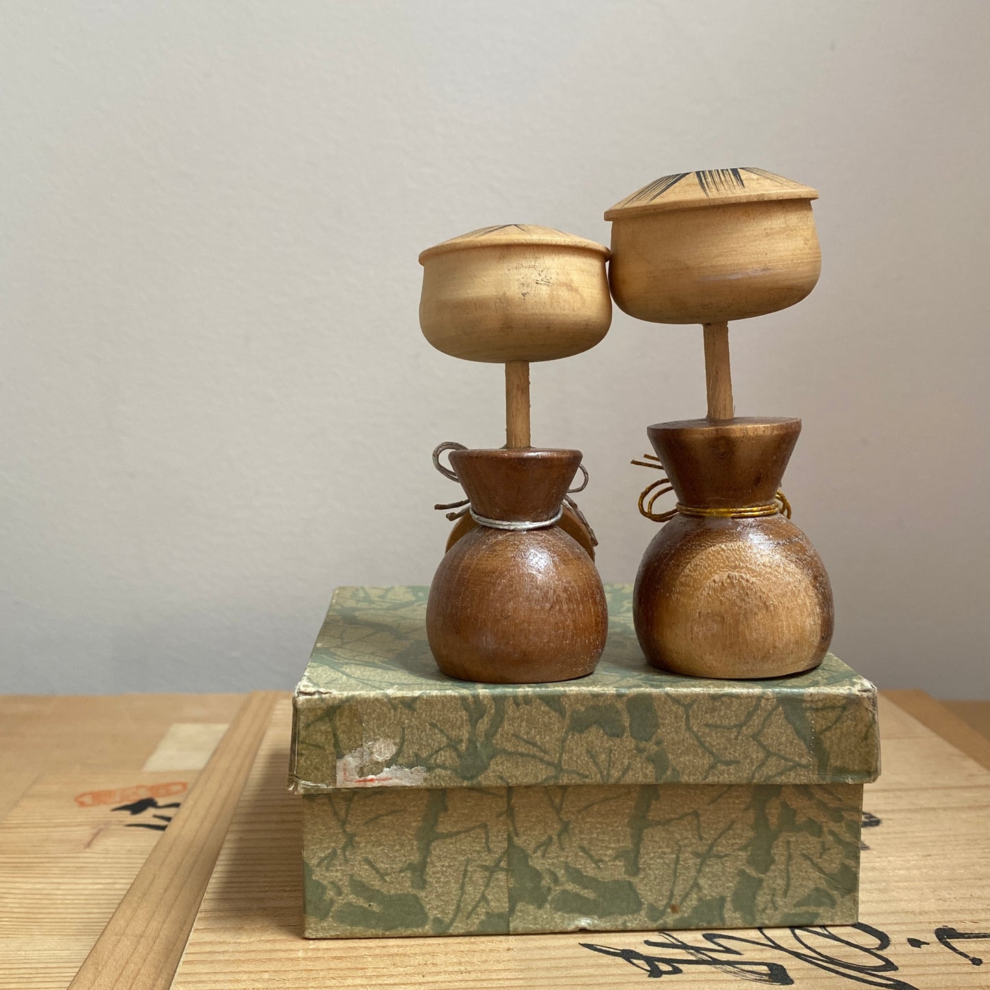 vintage kokeshi kappa