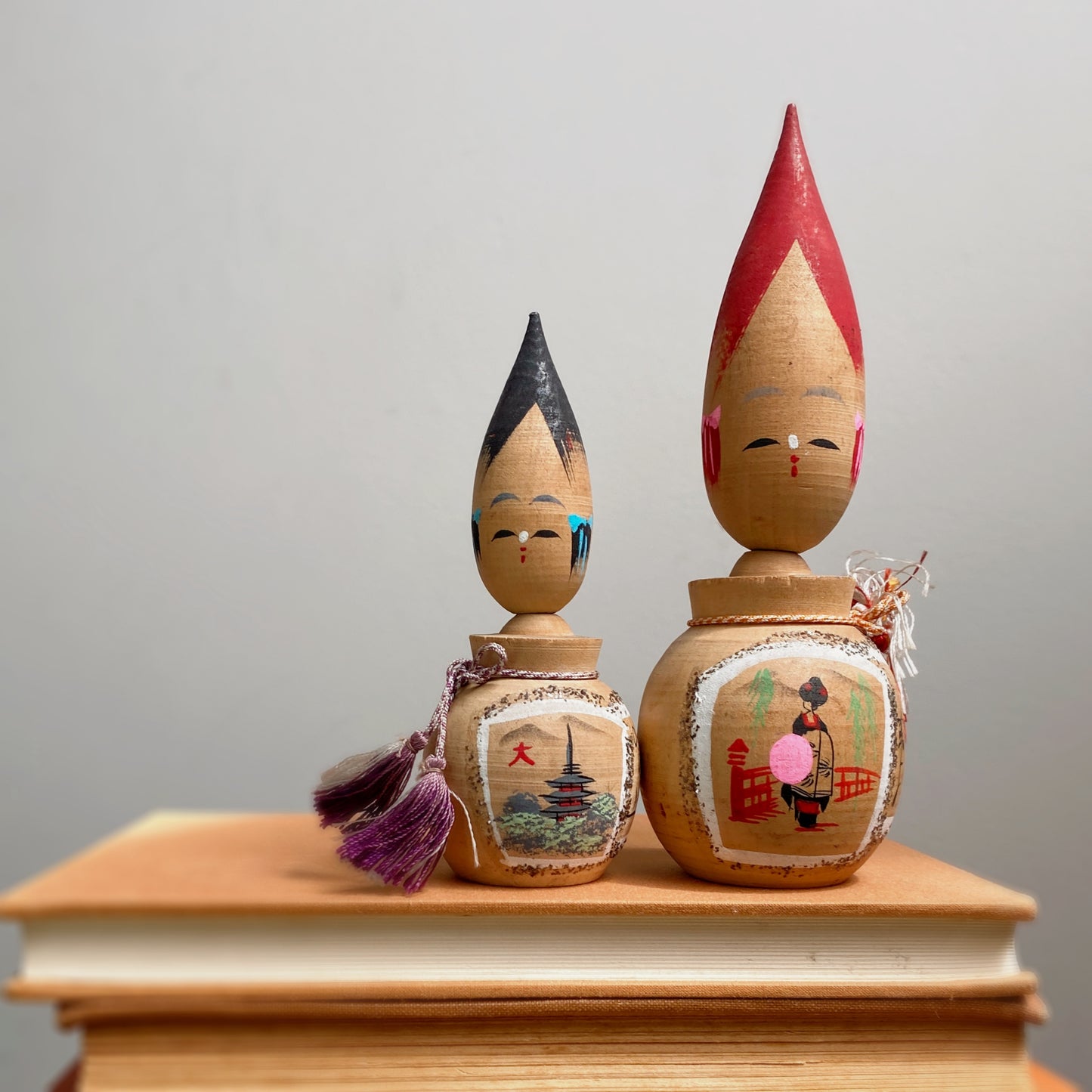 vintage kokeshi doll