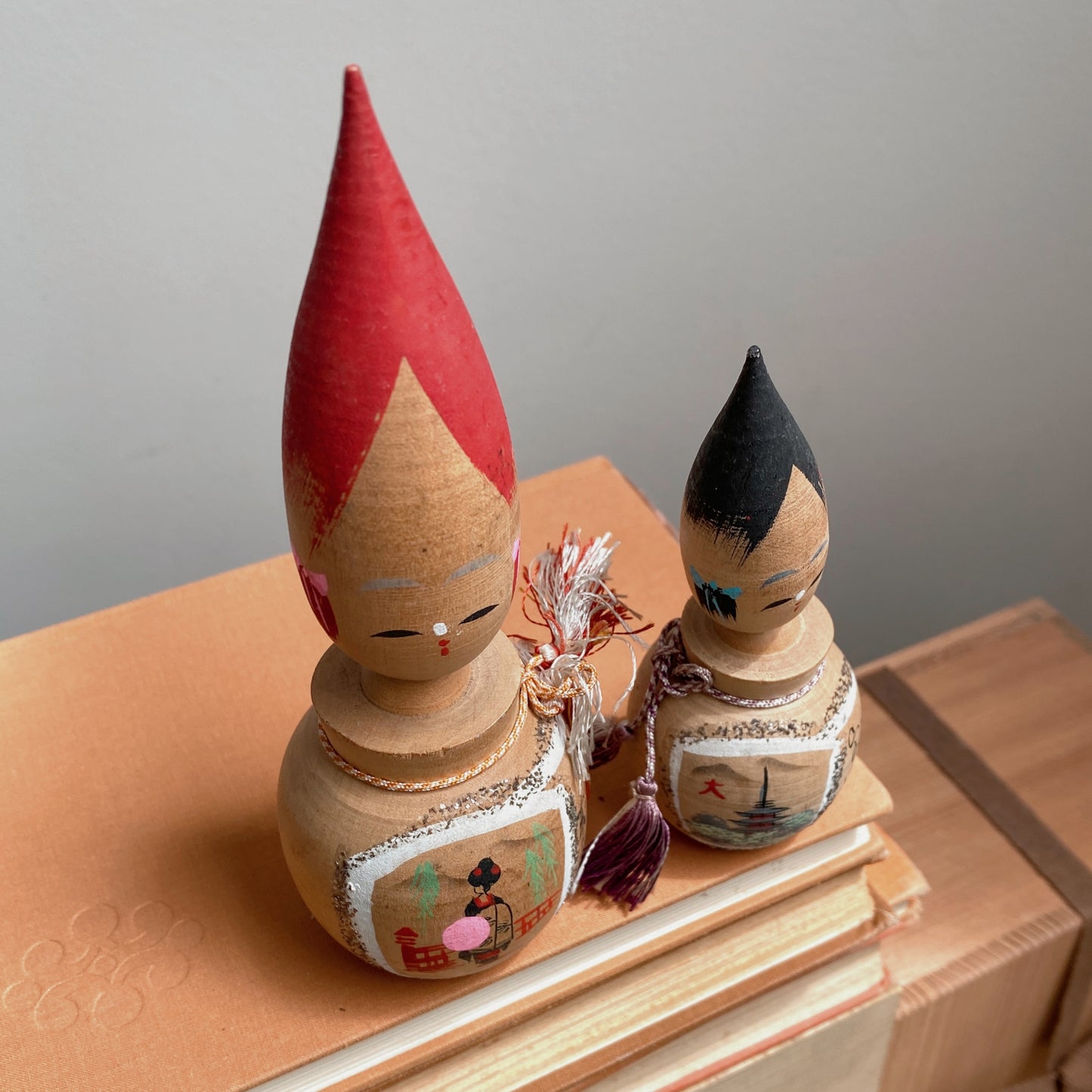 vintage kokeshi doll