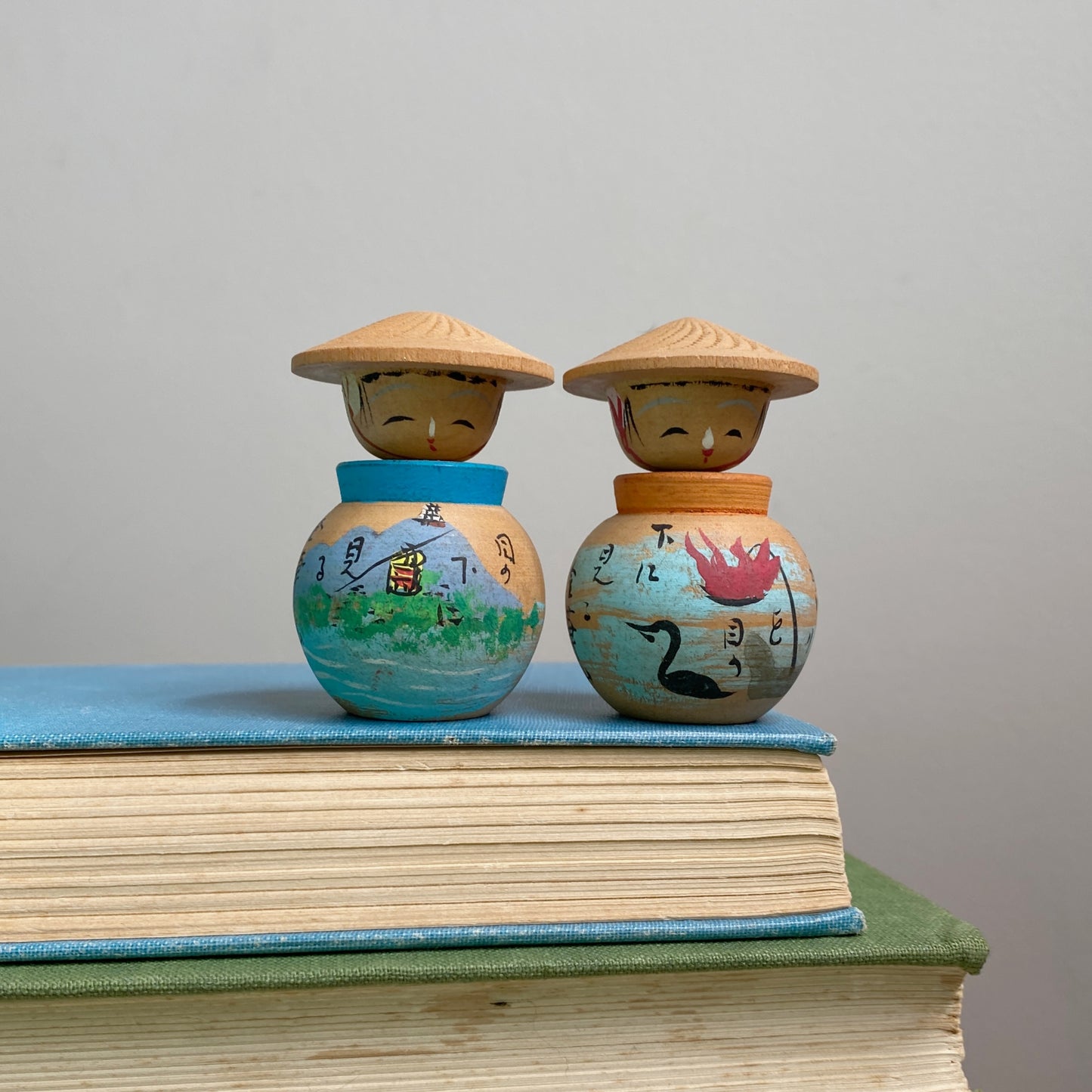 vintage kokeshi doll
