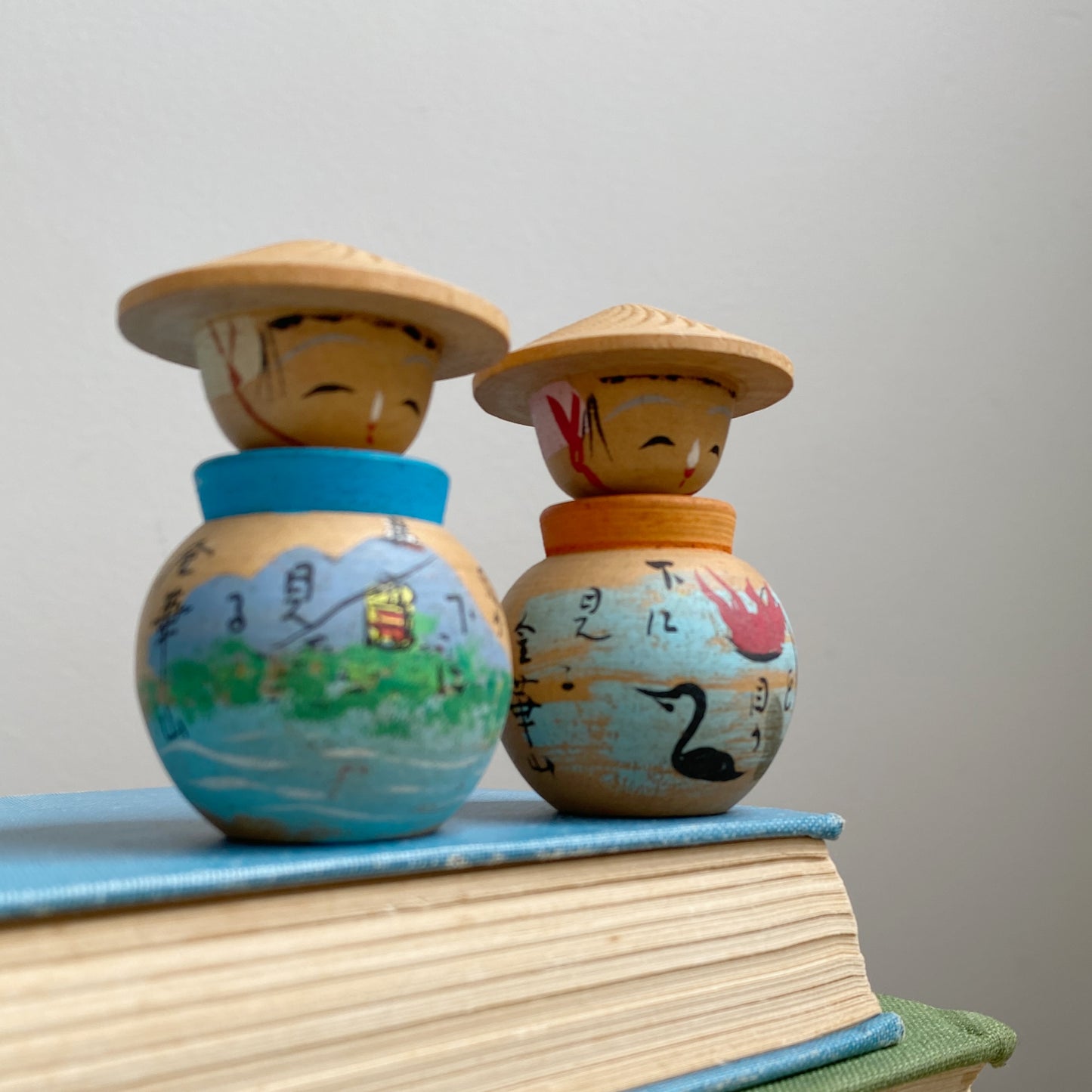 vintage kokeshi doll