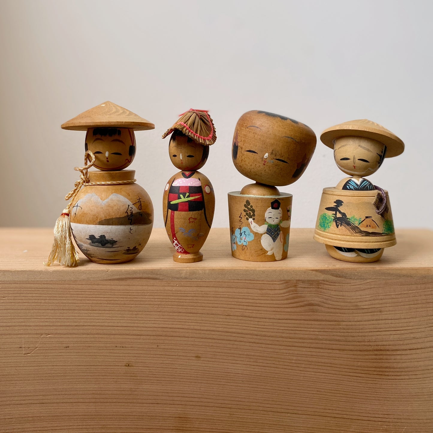 vintage kokeshi doll