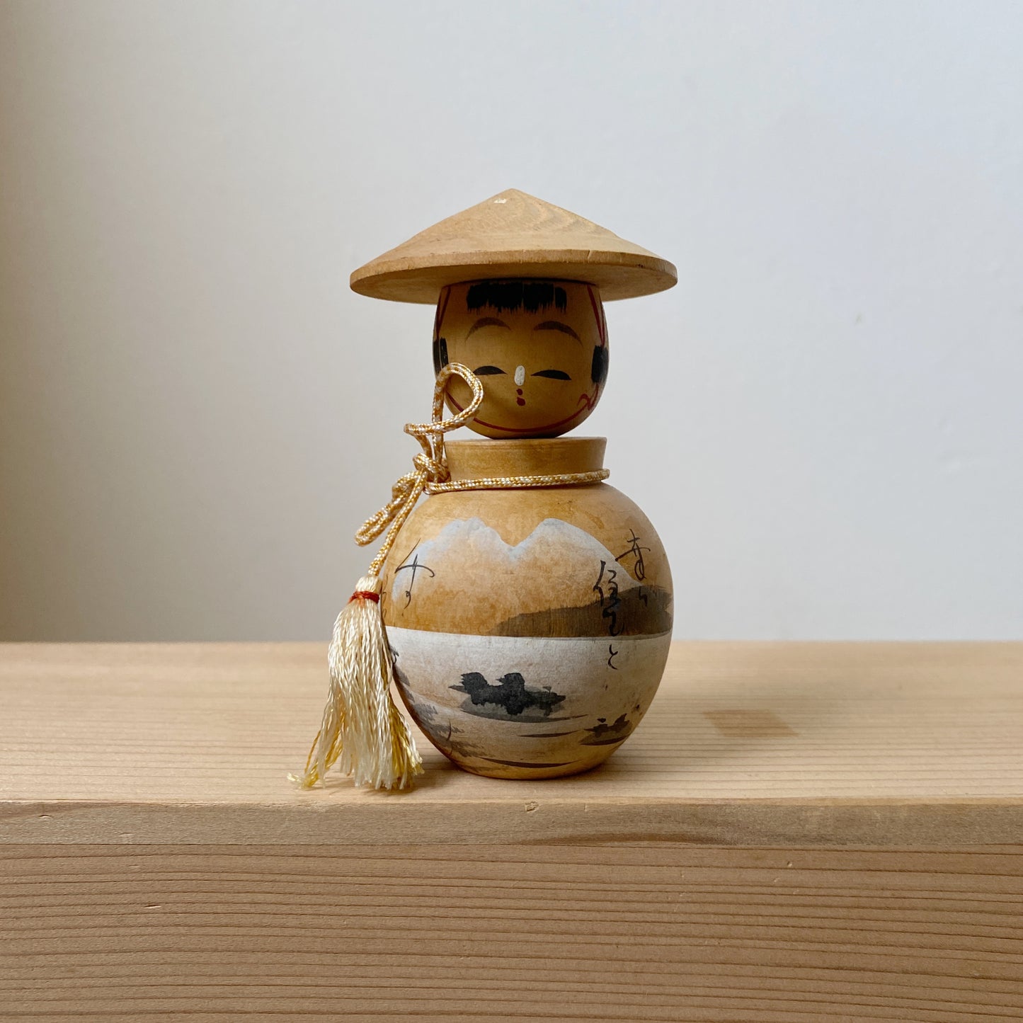 vintage kokeshi doll