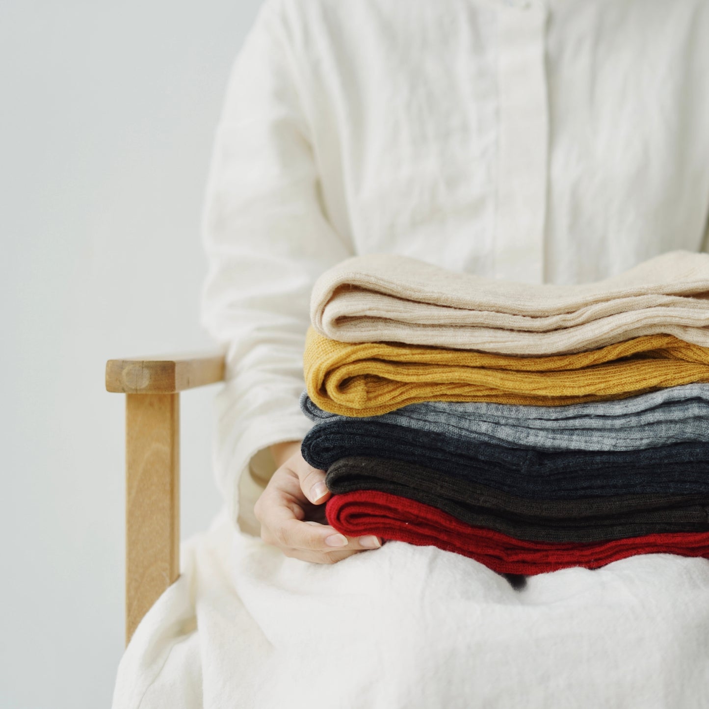memeri : merino wool loop scarf