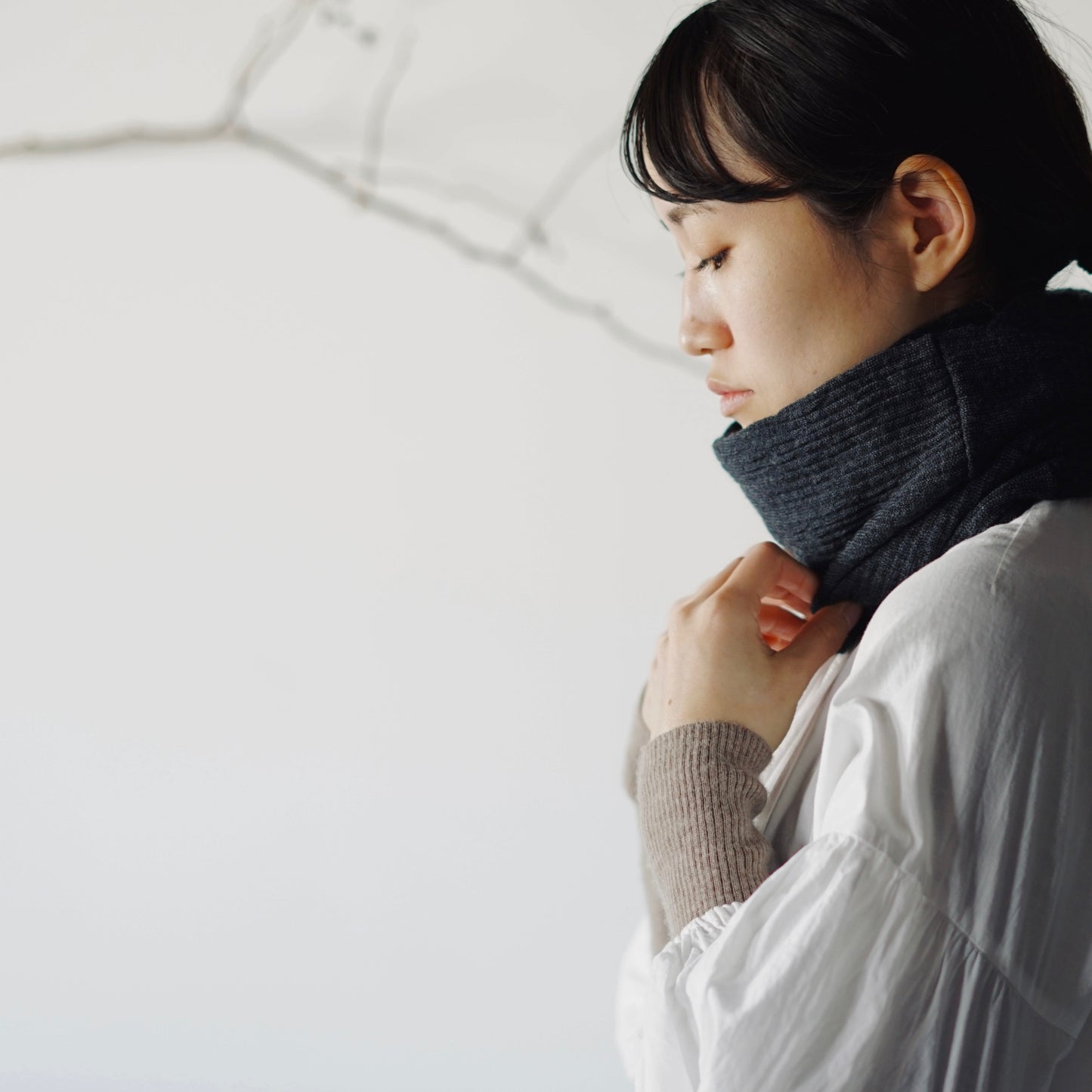 memeri : merino wool loop scarf