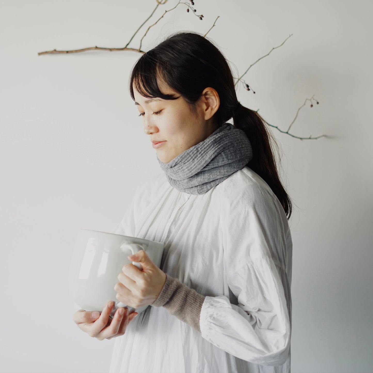 memeri : merino wool loop scarf
