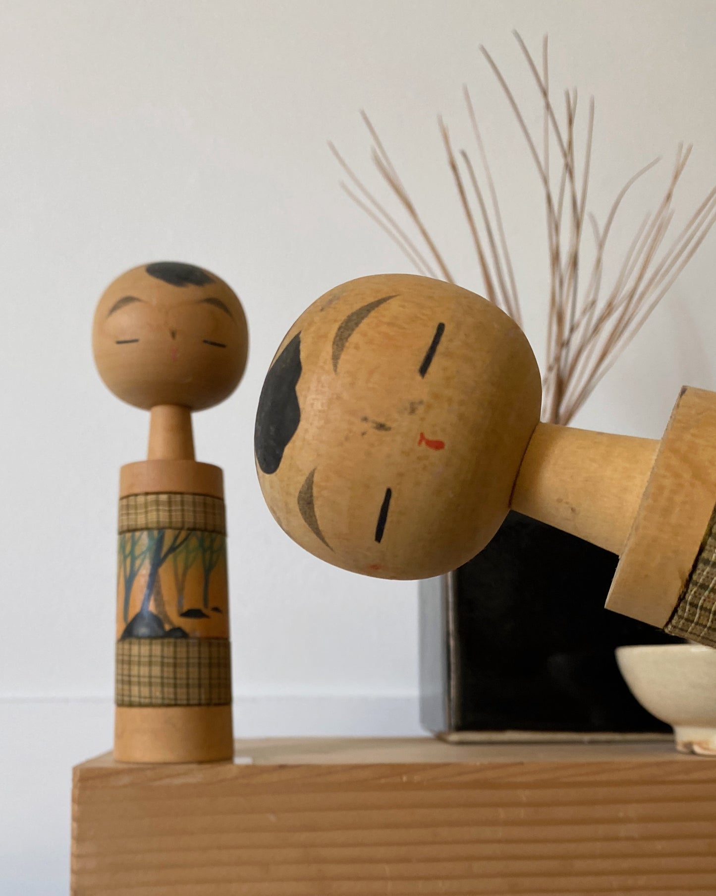 vintage kokeshi doll