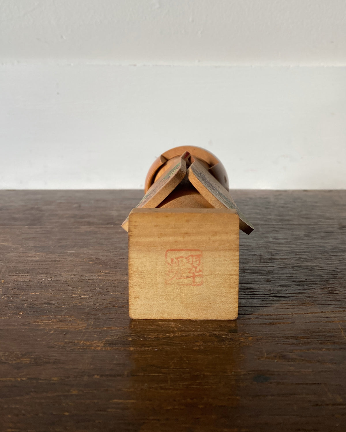 vintage harbour souvenir kokeshi