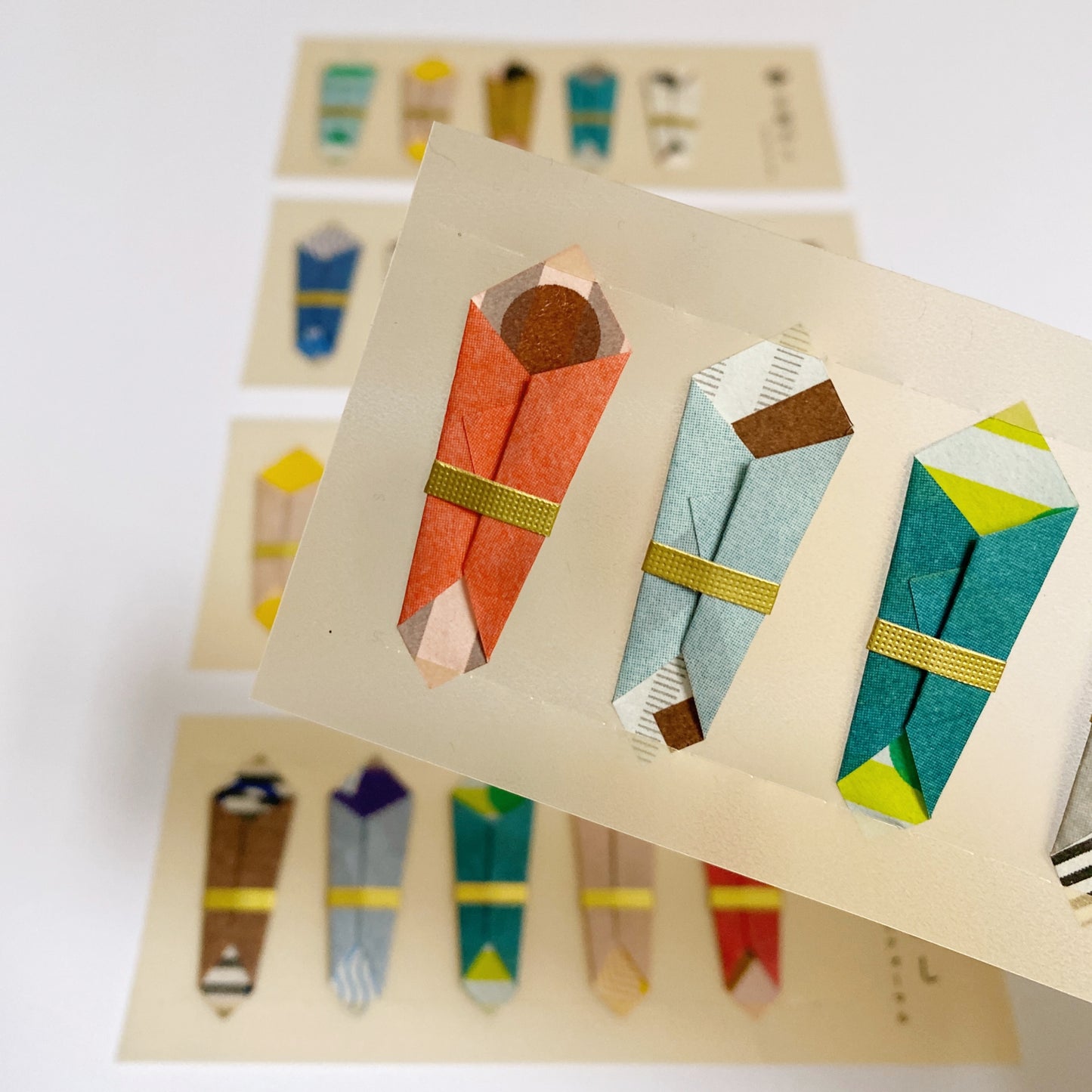 nombre : mizushima noshi sticker set semi-formal