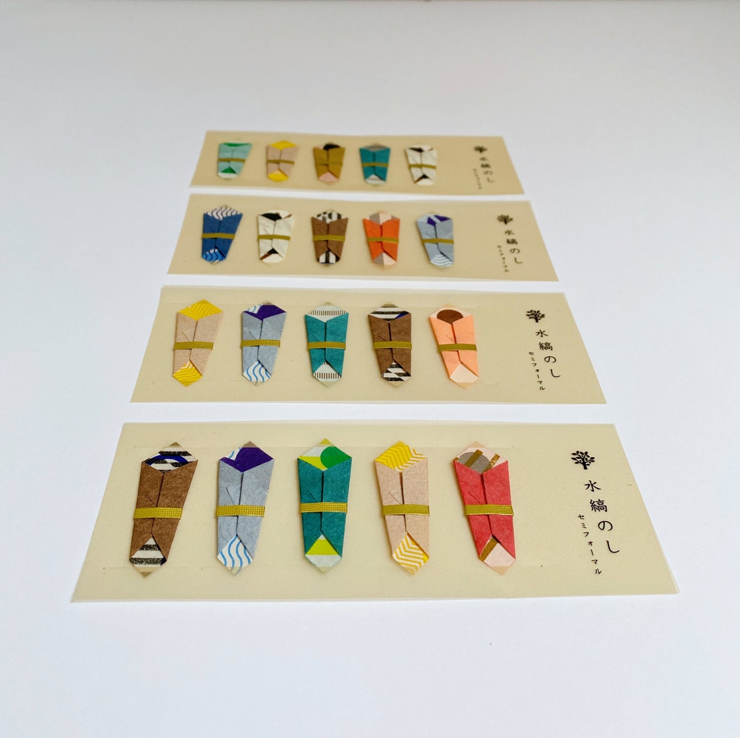 nombre : mizushima noshi sticker set semi-formal