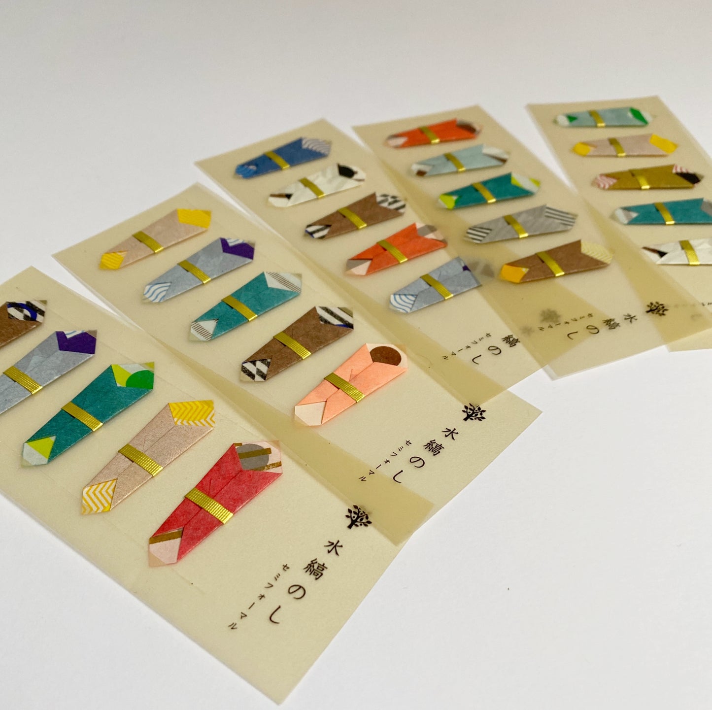 nombre : mizushima noshi sticker set semi-formal