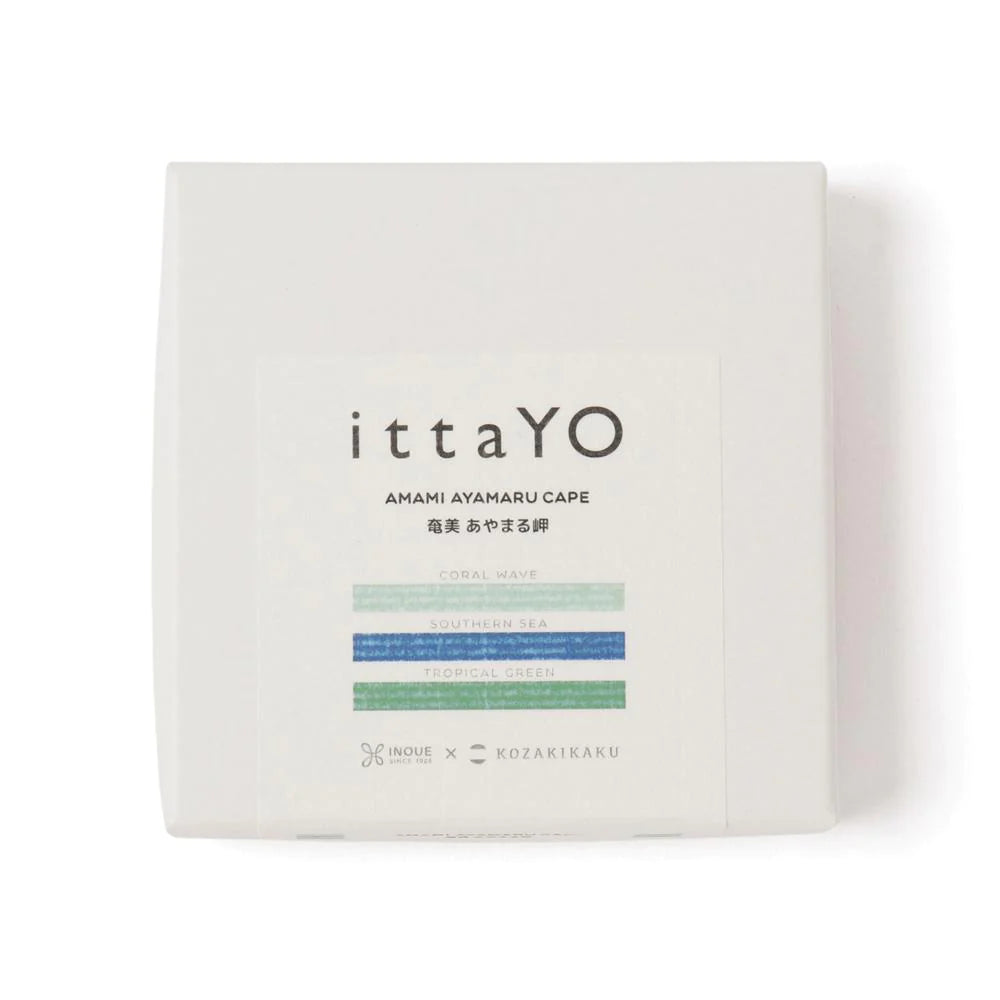 ittaYO : amami ayamaru cape bracelet / hair tie set