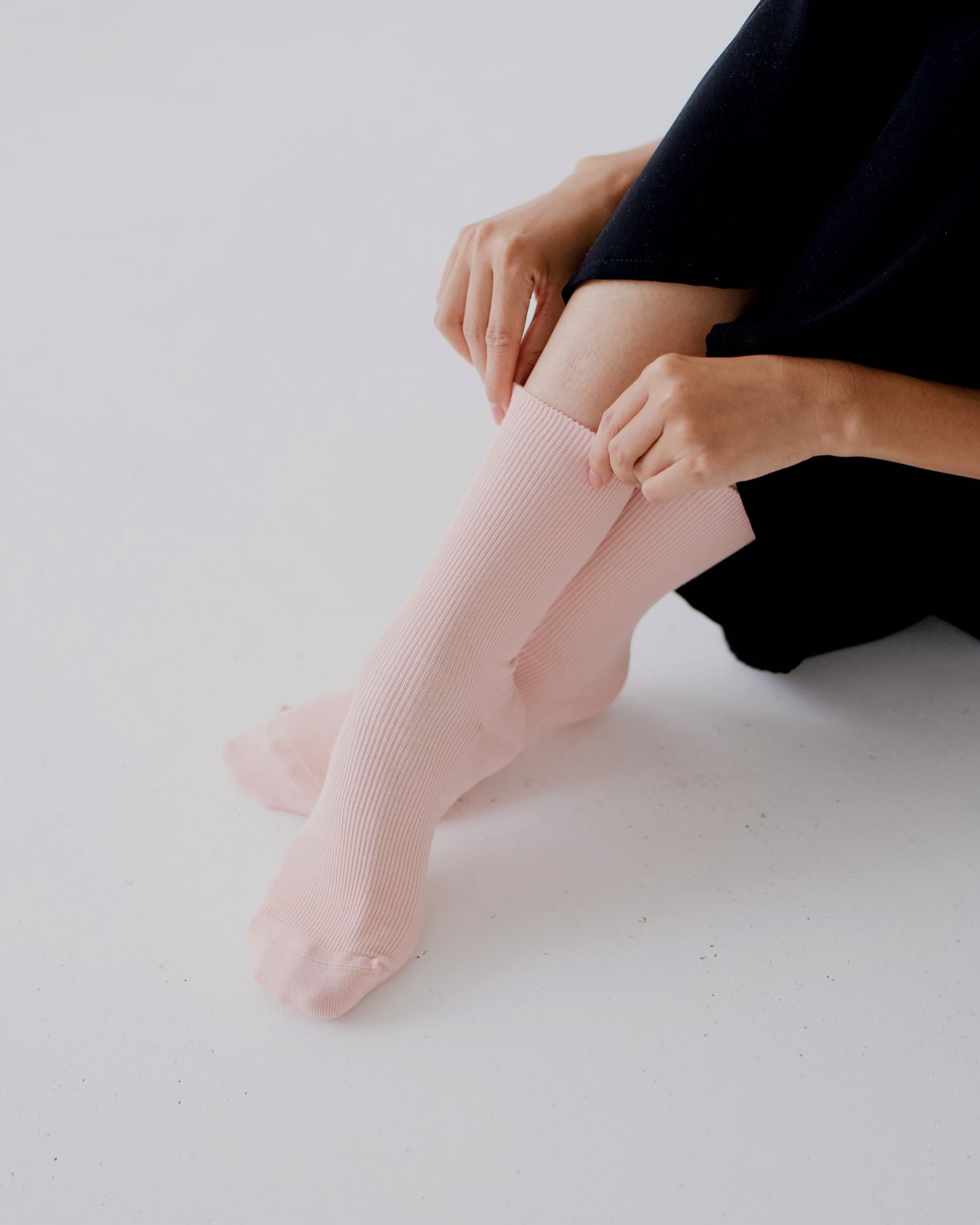 hakne : american sea island cotton socks