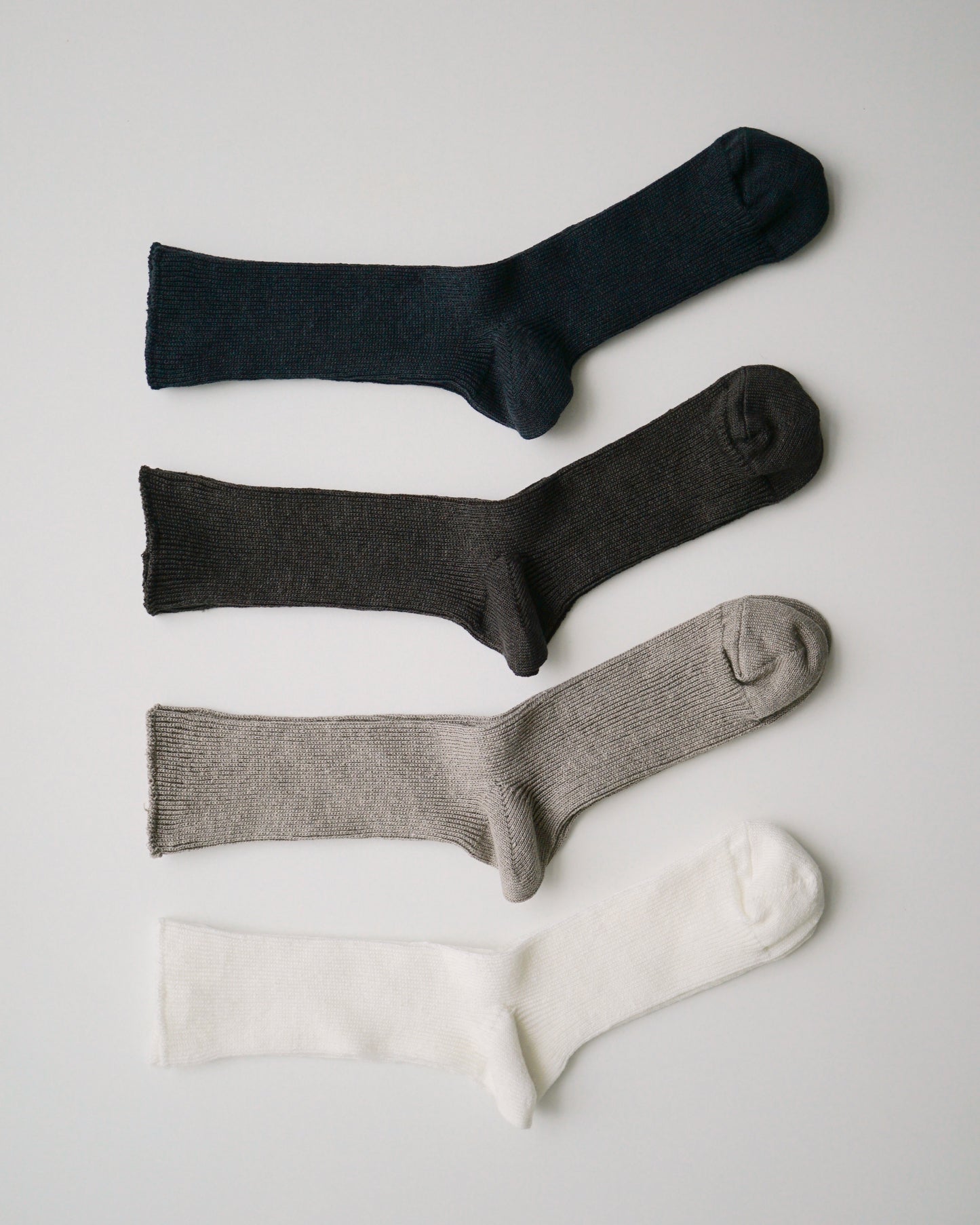 hakne : linen ribbed socks