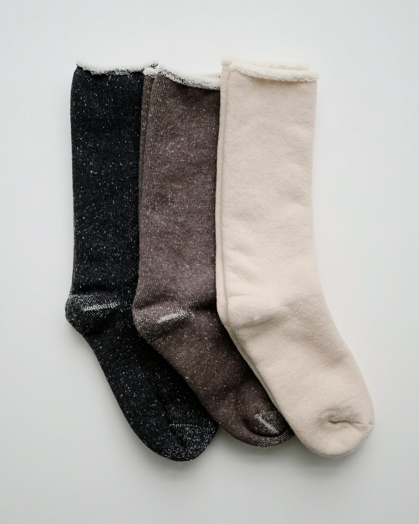 hakne : cotton-wool pile socks