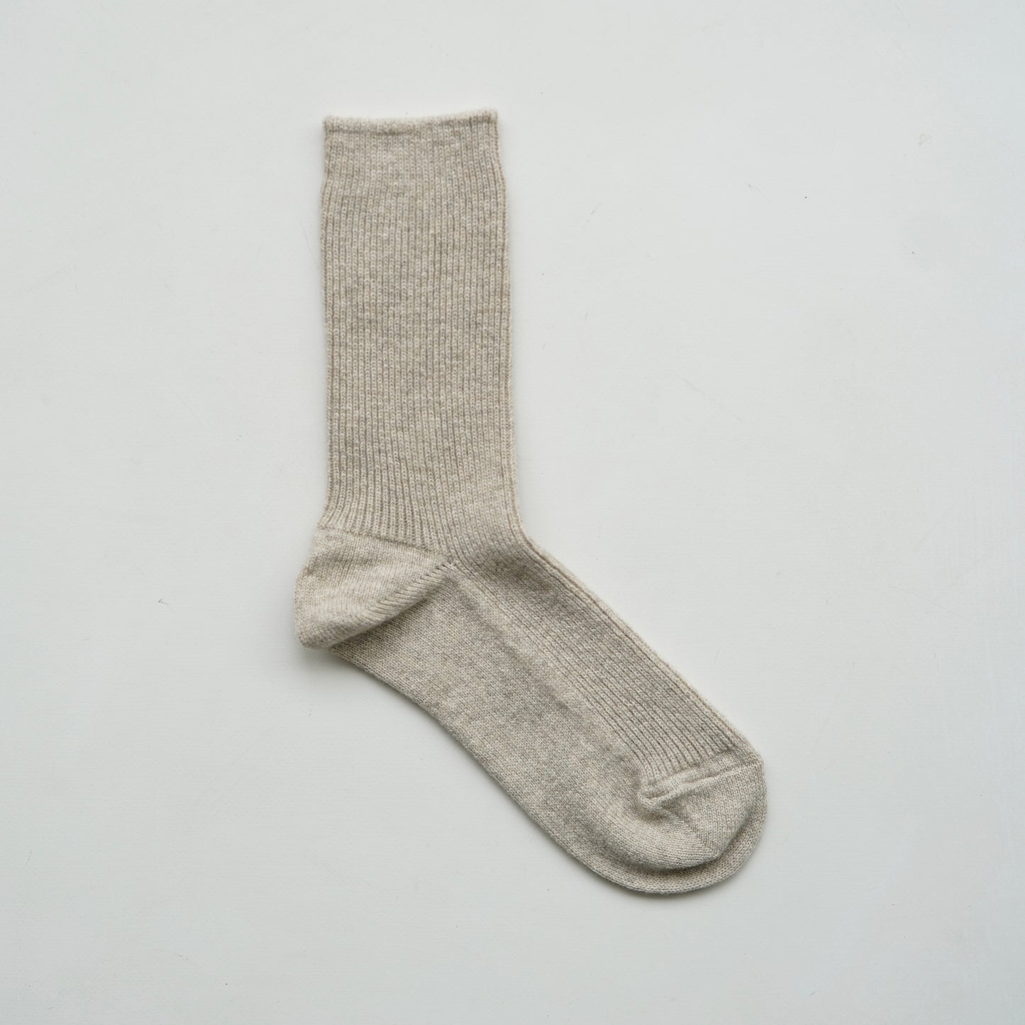 hakne : wool cashmere ribbed socks
