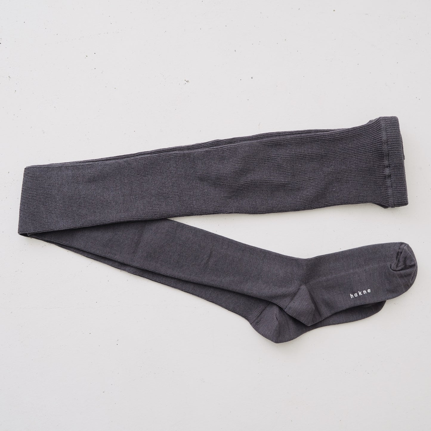 hakne : silk cotton ribbed tights