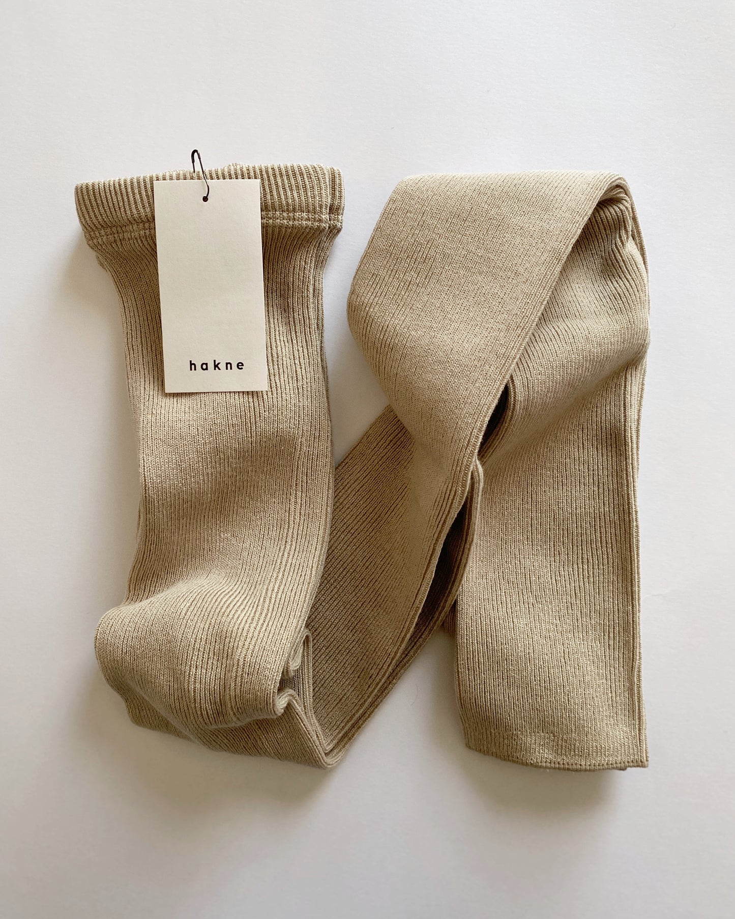hakne : silk cotton ribbed leggings