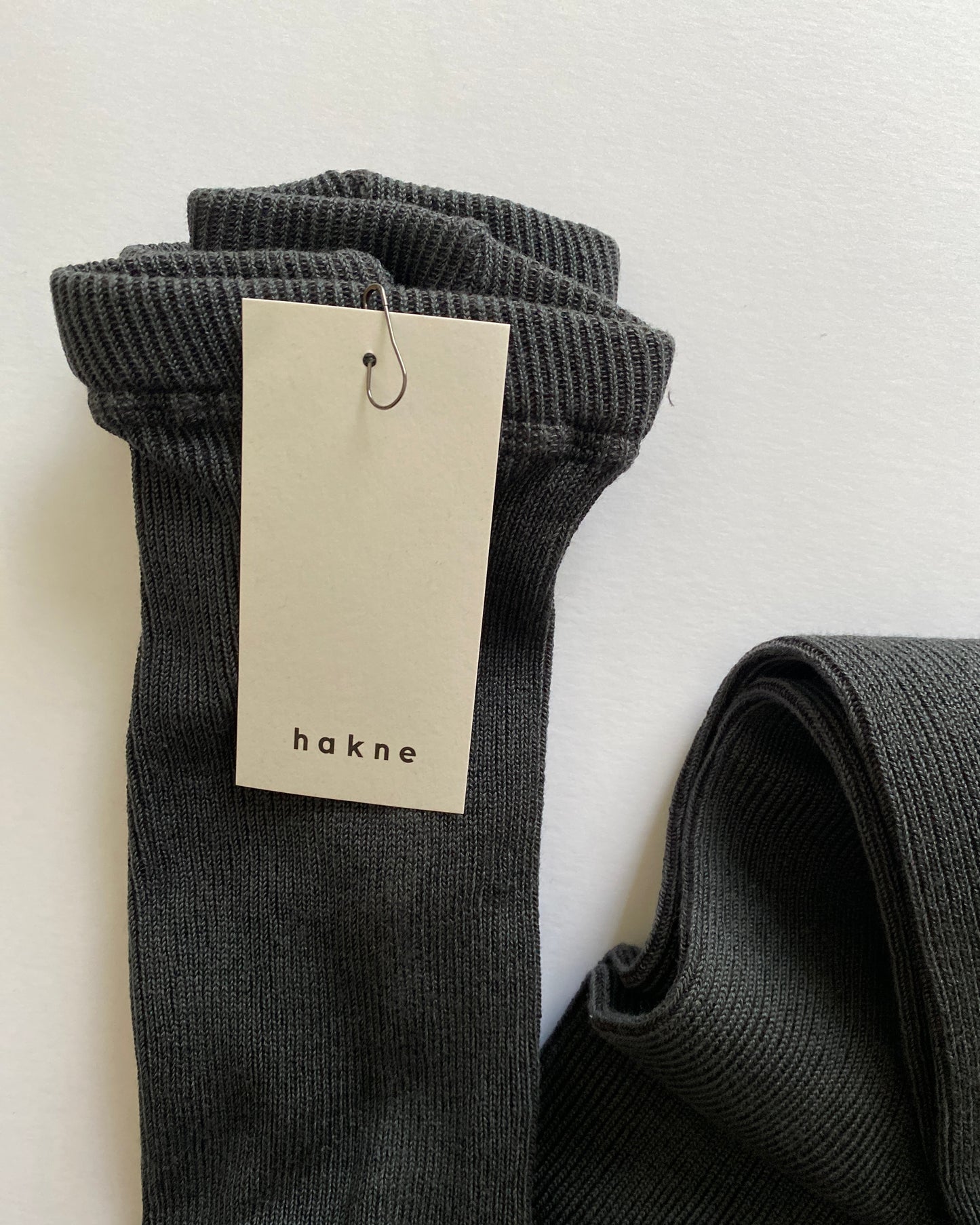 hakne : silk cotton ribbed leggings
