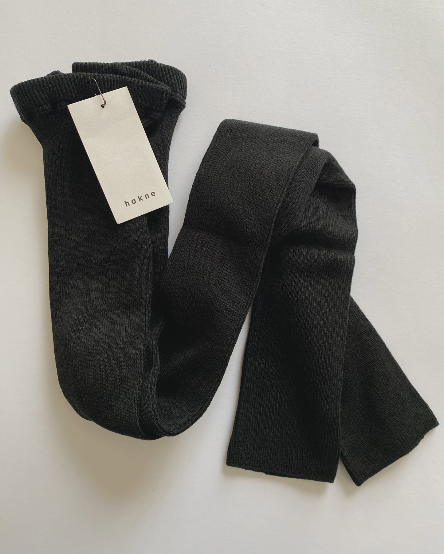 hakne : silk cotton ribbed leggings