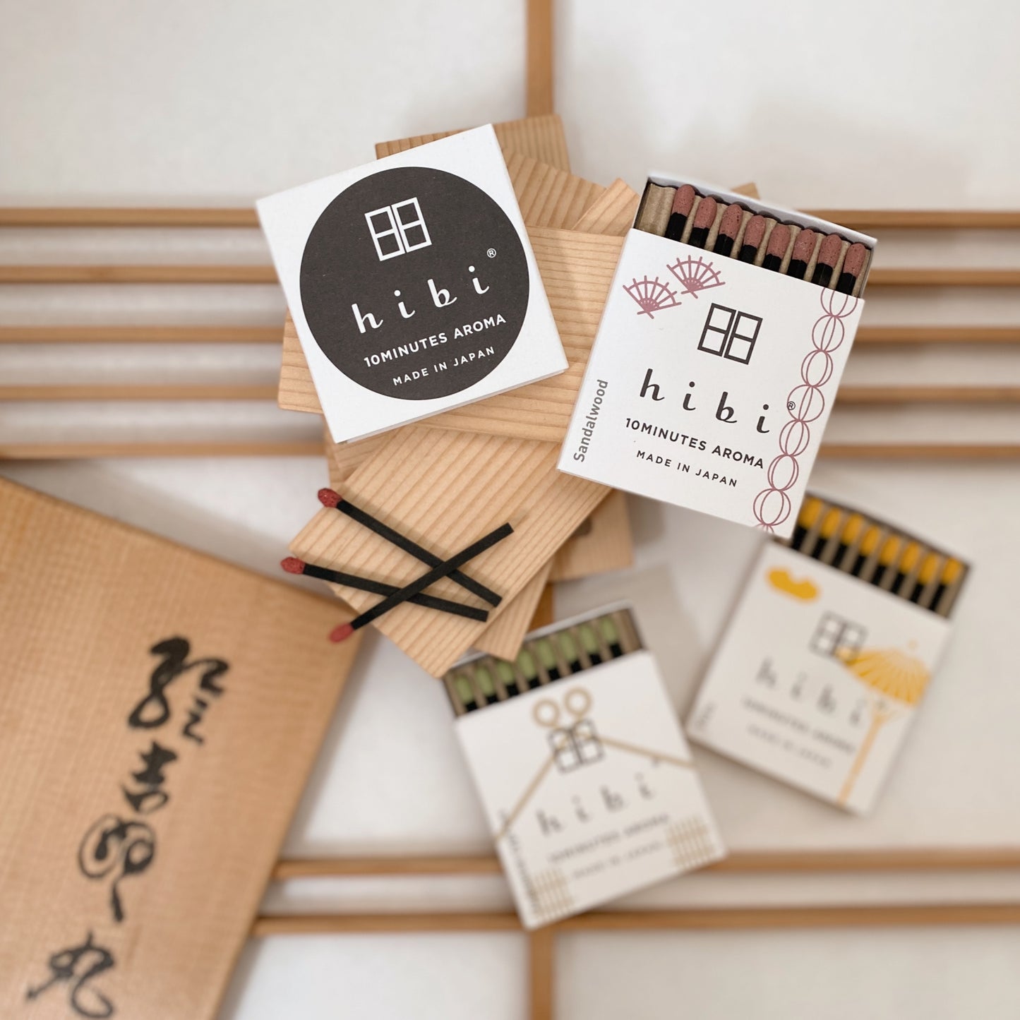 hibi 10 minute incense : traditional scent small box