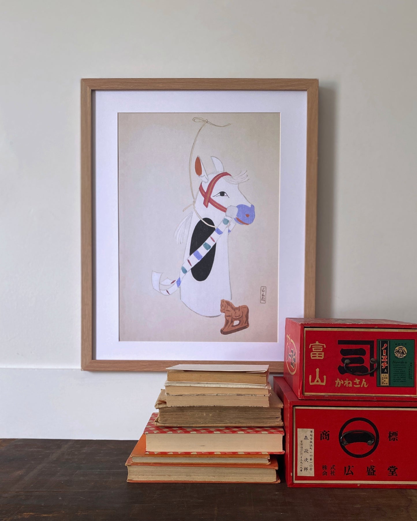 kiku print : A3 print - shiro uma