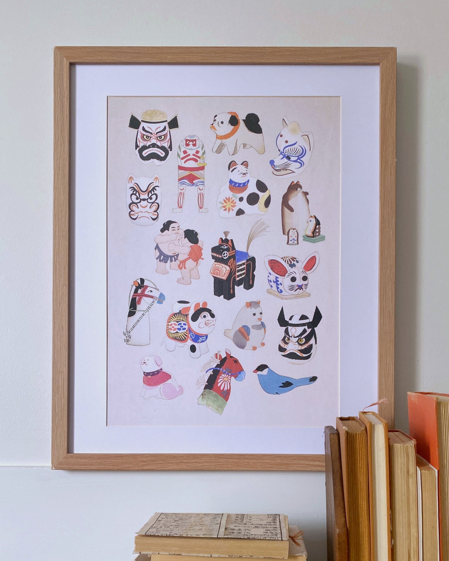 kiku print : A3 print - omocha