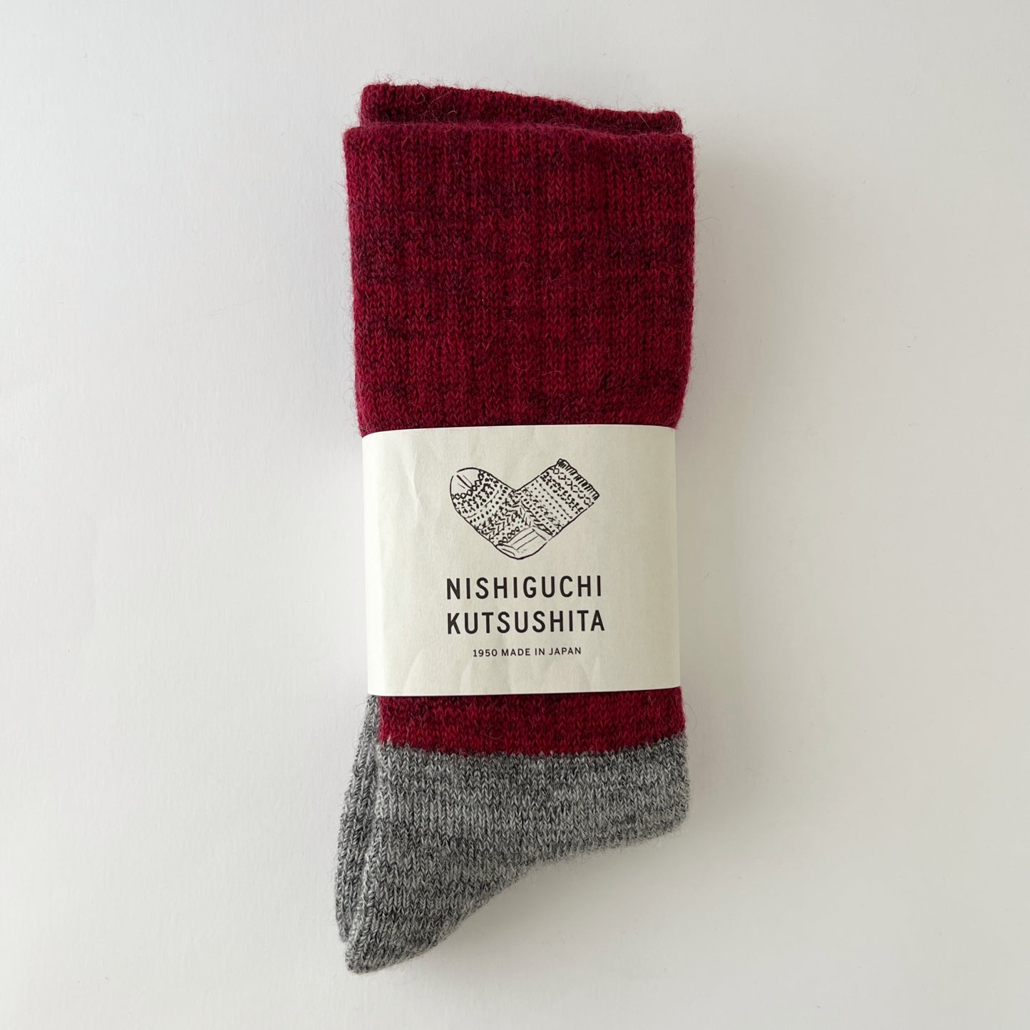 NISHIGUCHI KUTSUSHITA : oslo mohair wool pile sock