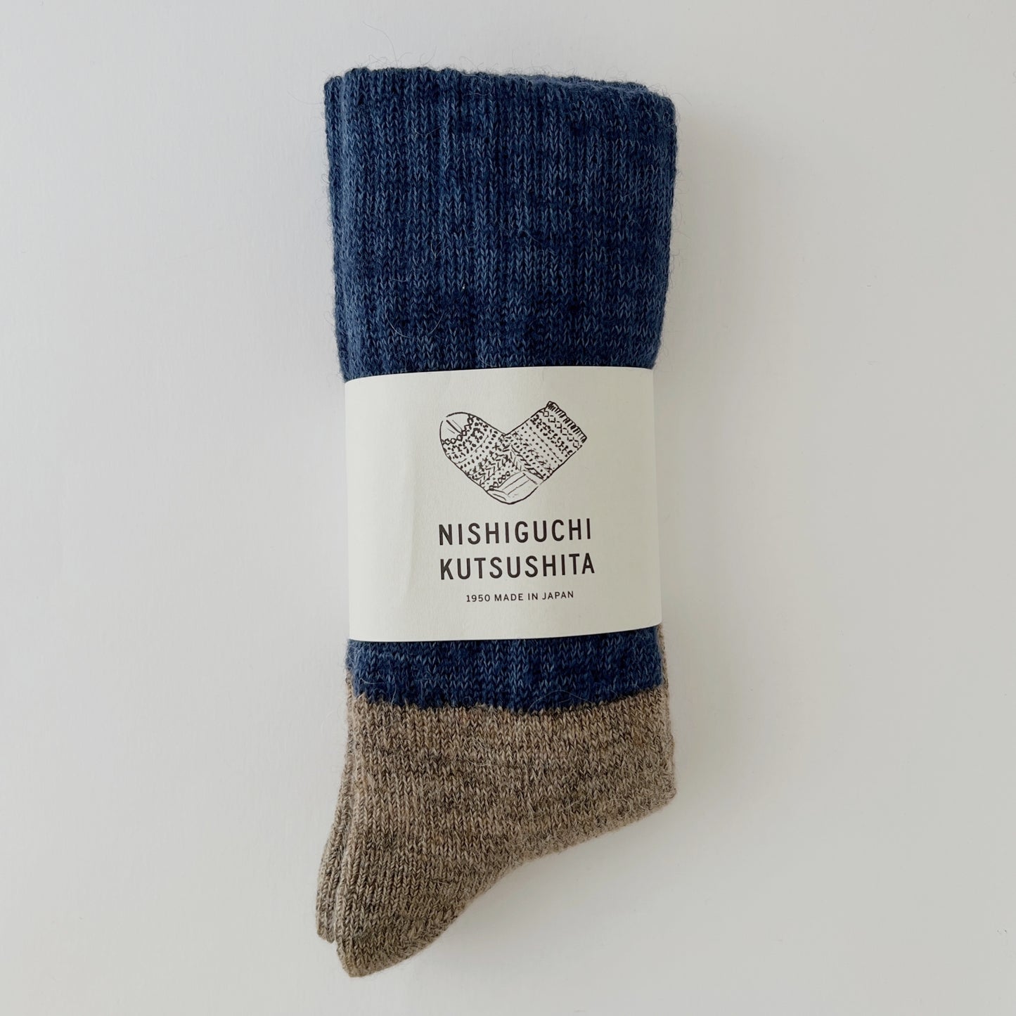 NISHIGUCHI KUTSUSHITA : oslo mohair wool pile sock