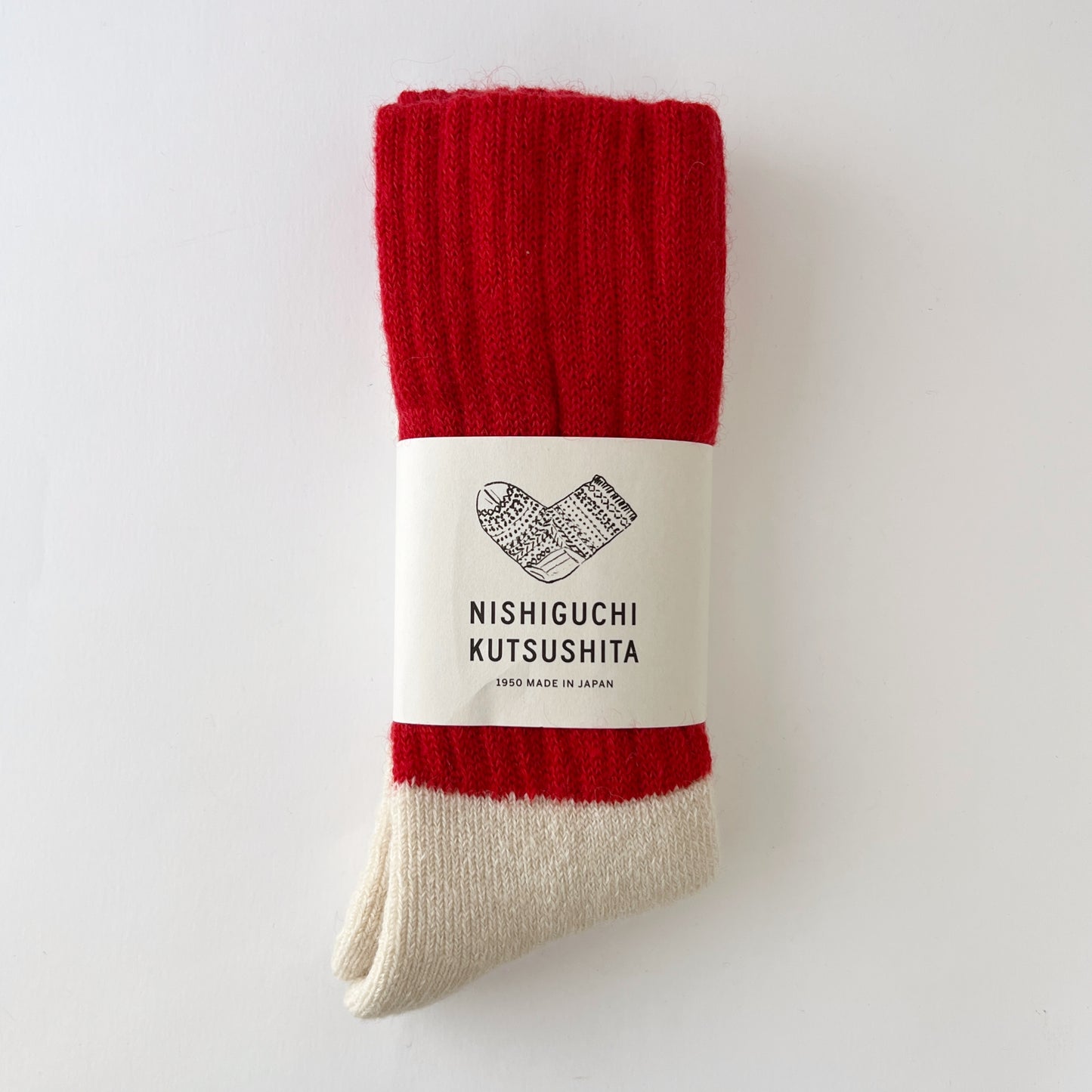 NISHIGUCHI KUTSUSHITA : oslo mohair wool pile sock