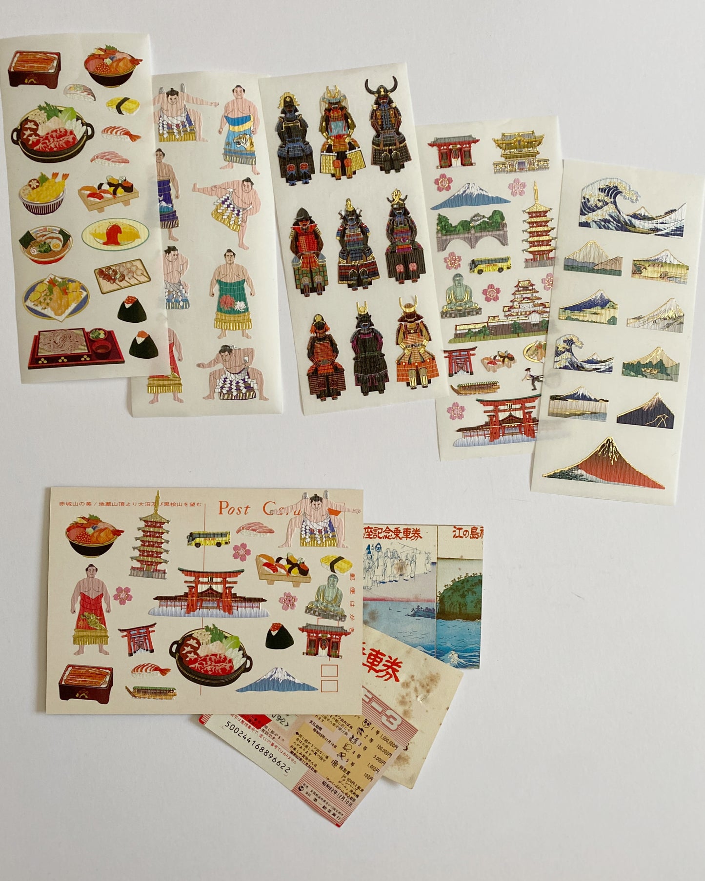 washi stickers : sight-seeing