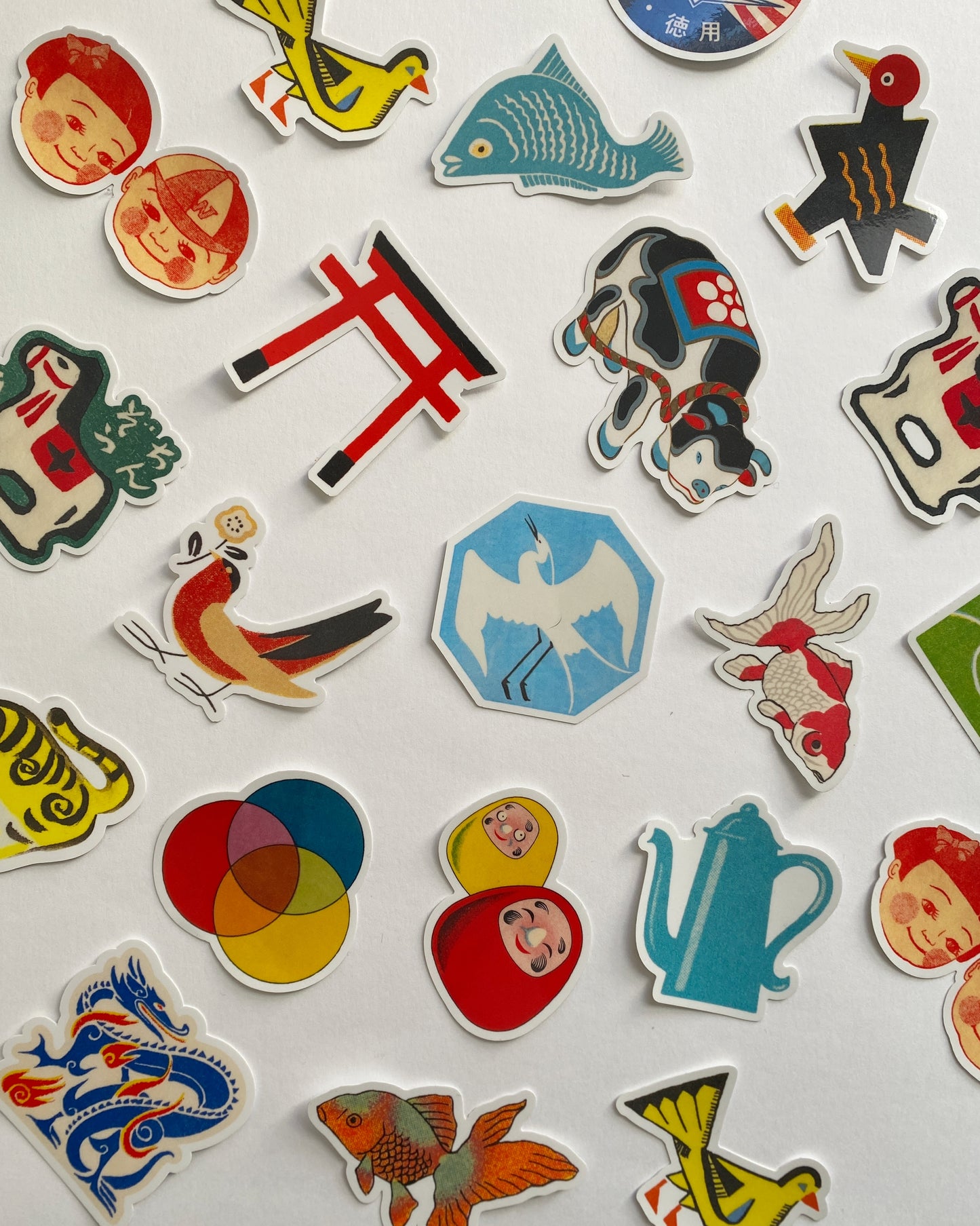 kiku print : vinyl sticker - tori gate