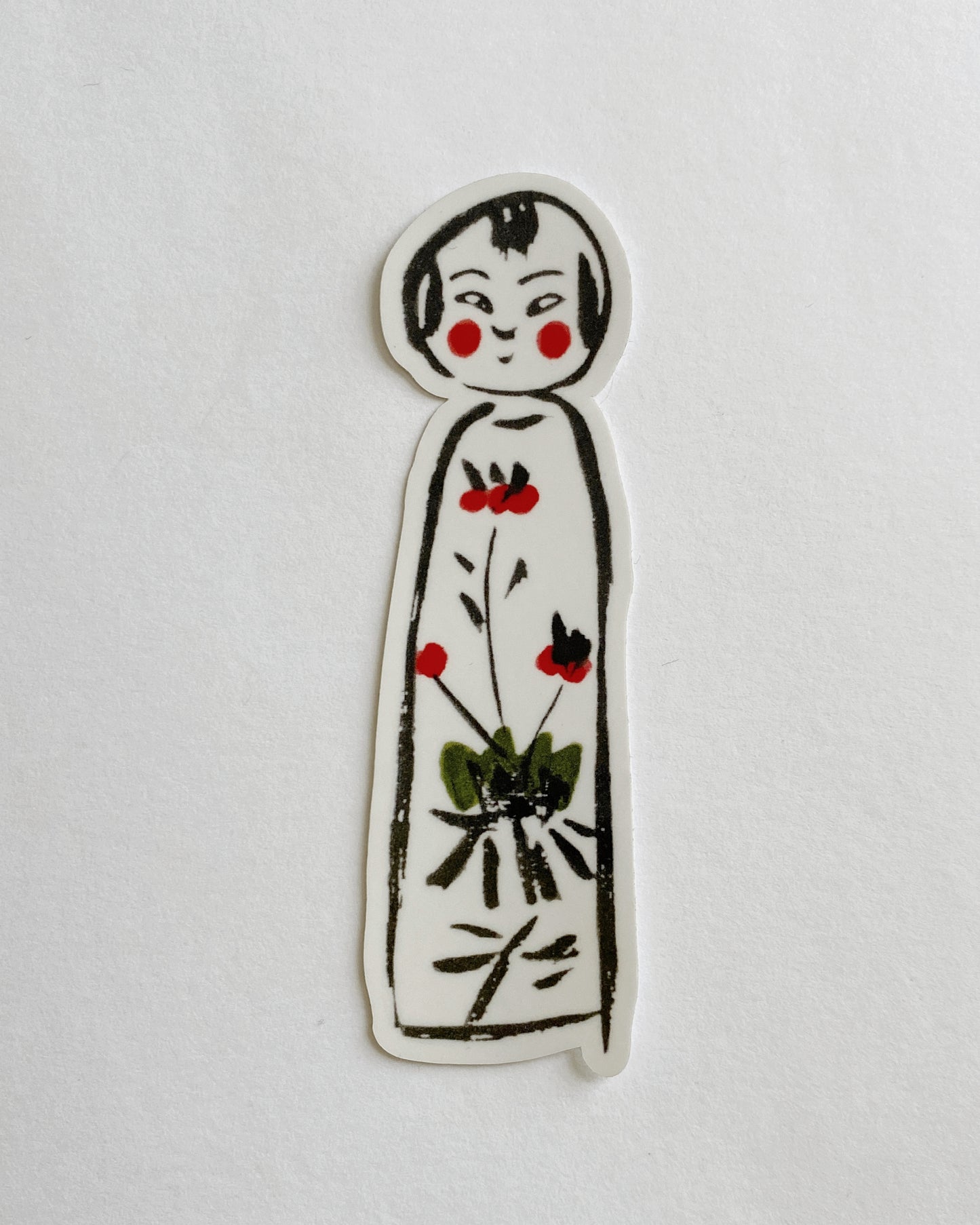 kiku print : vinyl sticker - Jun