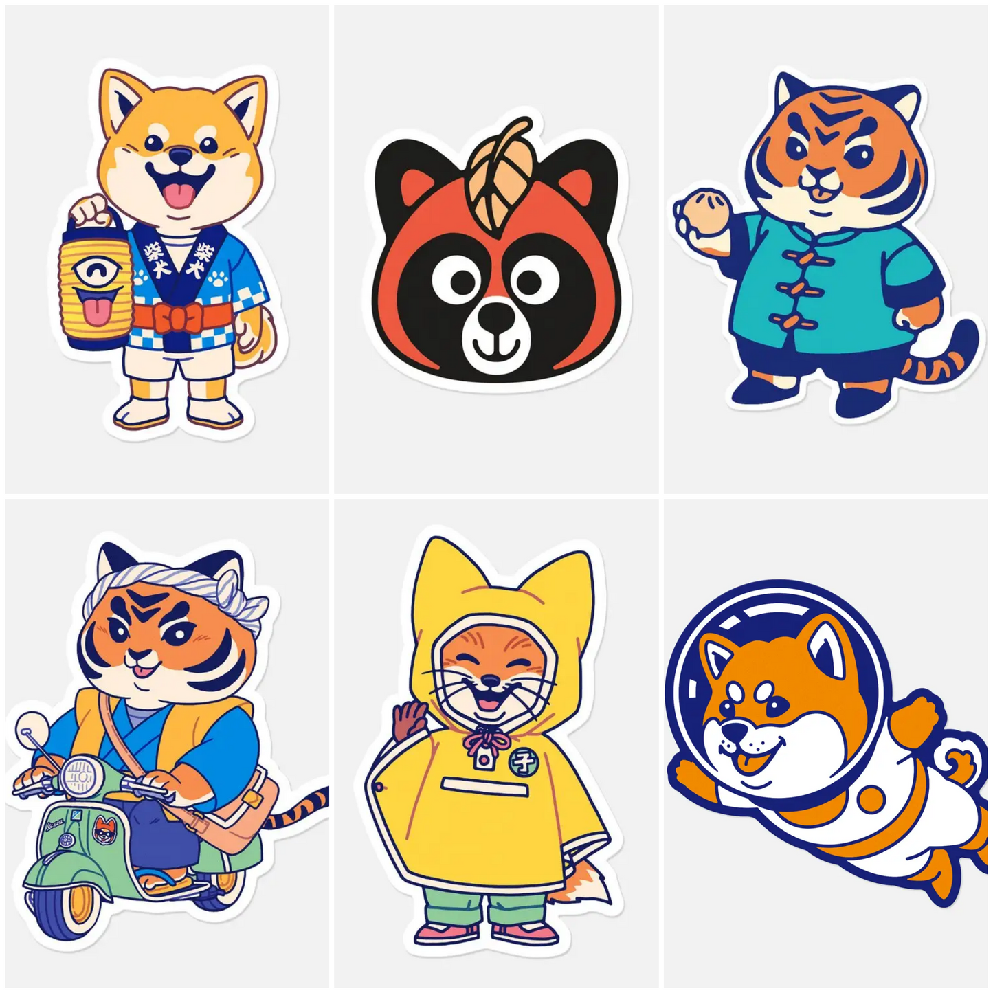 yeaaah! studio : kawai friends stickers