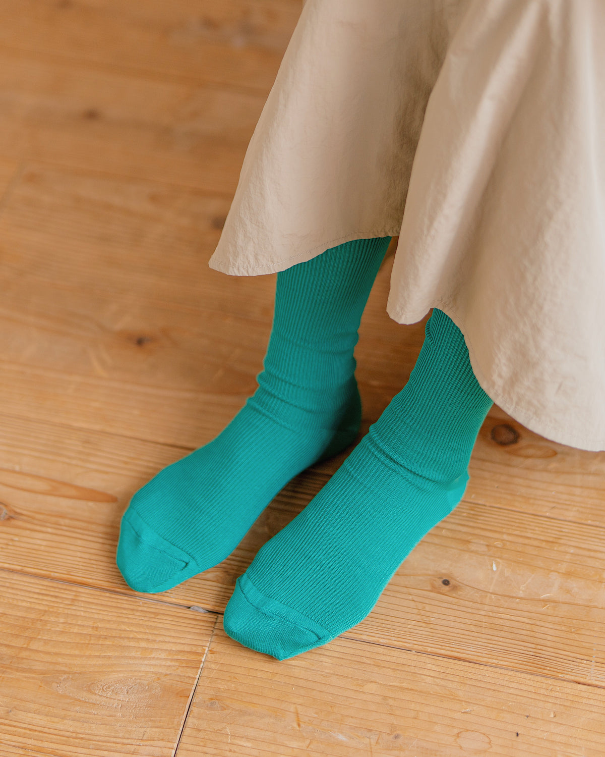 memeri : giza cotton ribbed socks