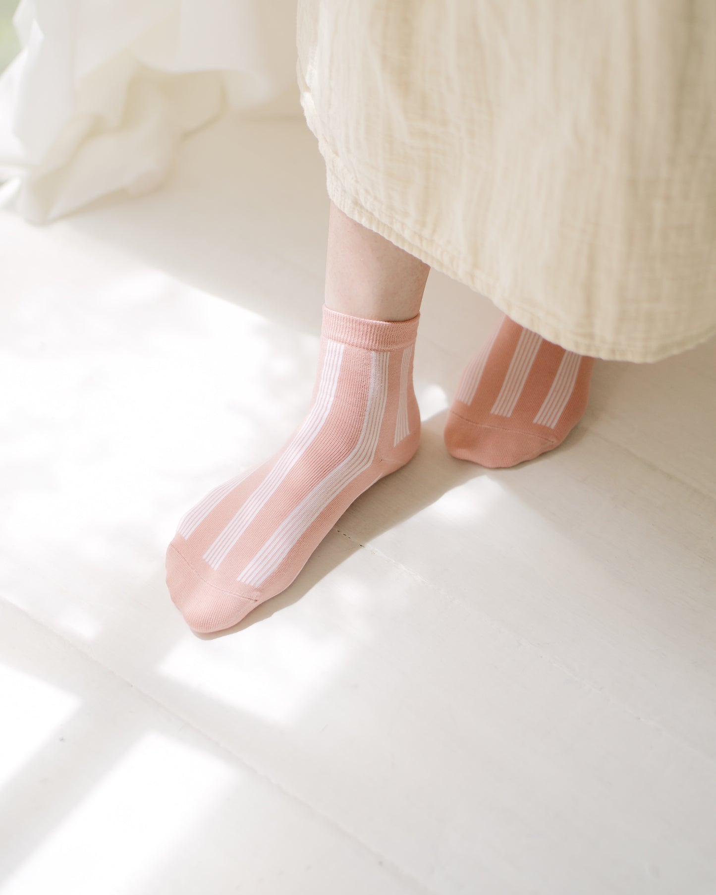 memeri : supima cotton striped socks