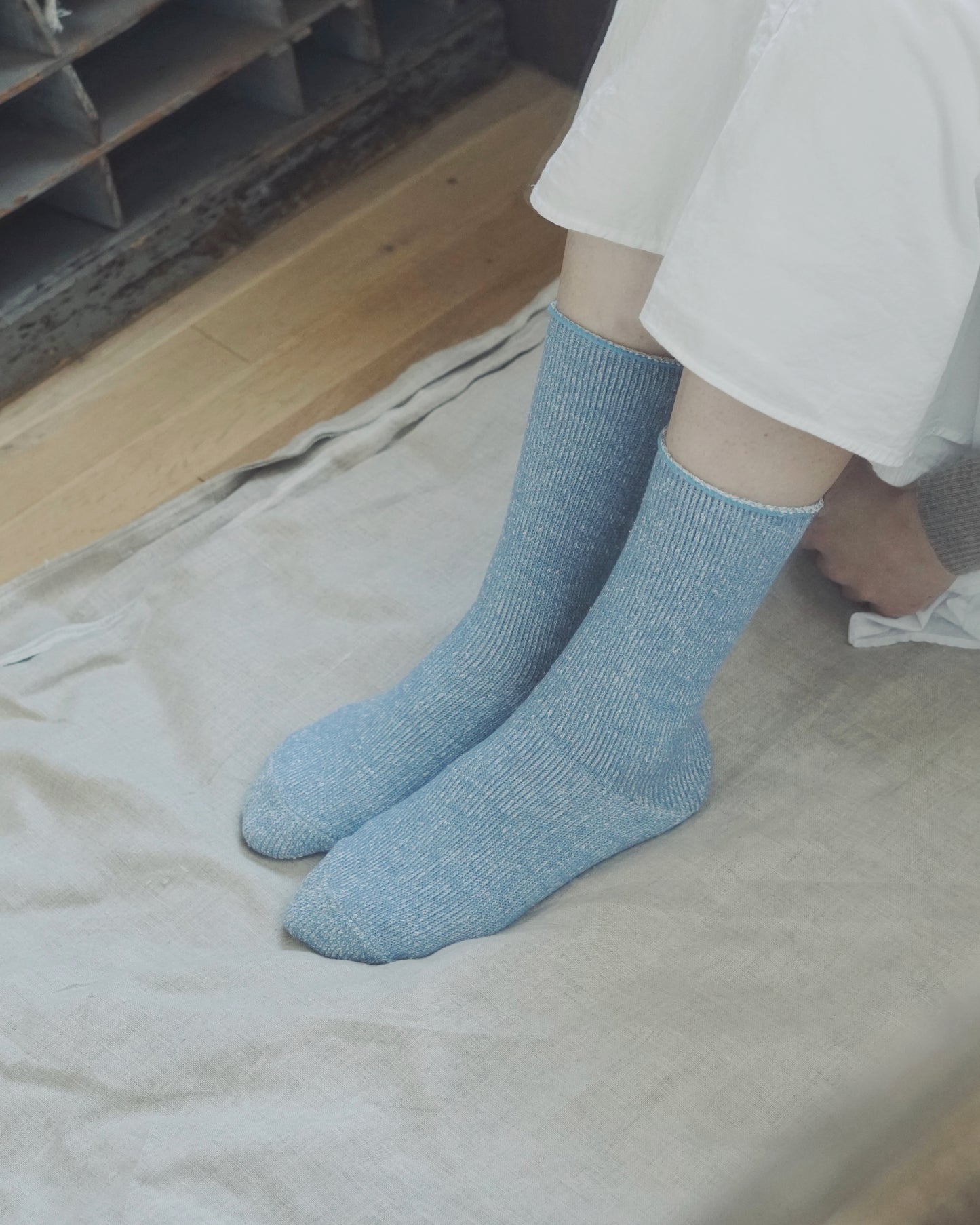 memeri : cotton silk socks