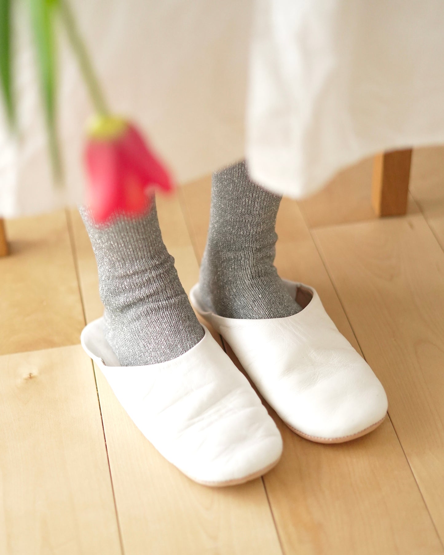 memeri : cotton silk socks