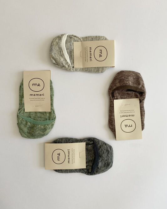 memeri : linen no show liners