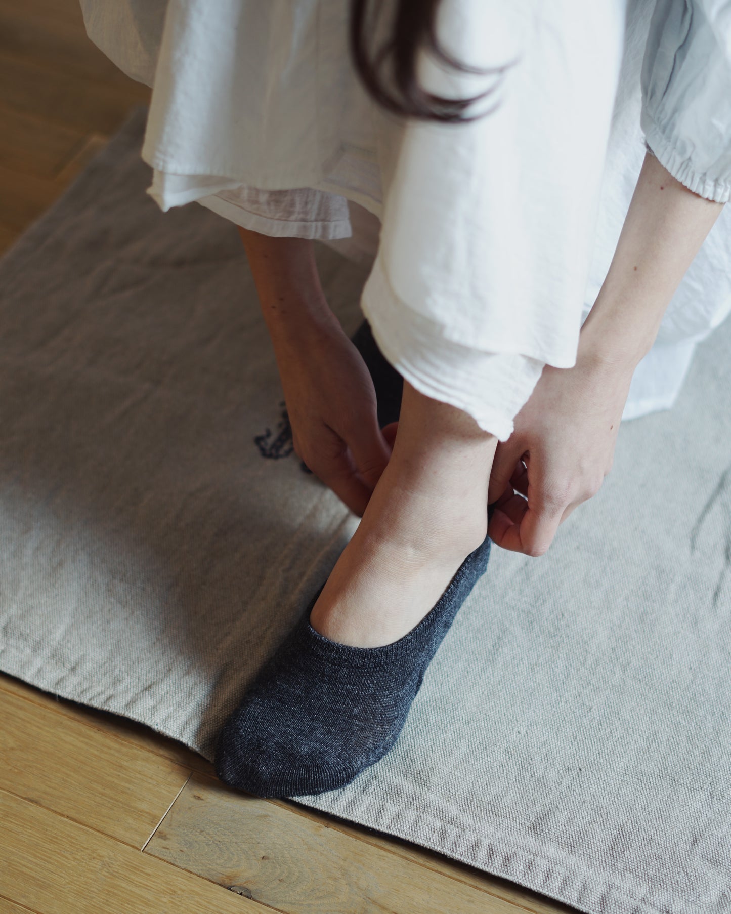 memeri : ramie cotton no show liners