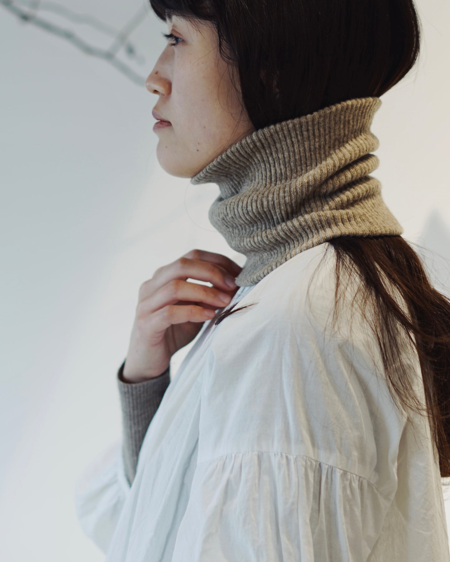 memeri : cashmere wool neck scarf