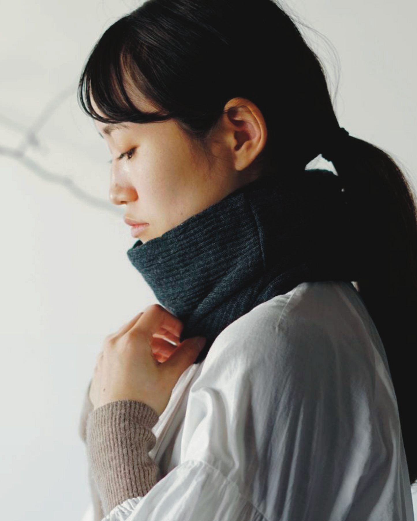 memeri : merino wool loop scarf