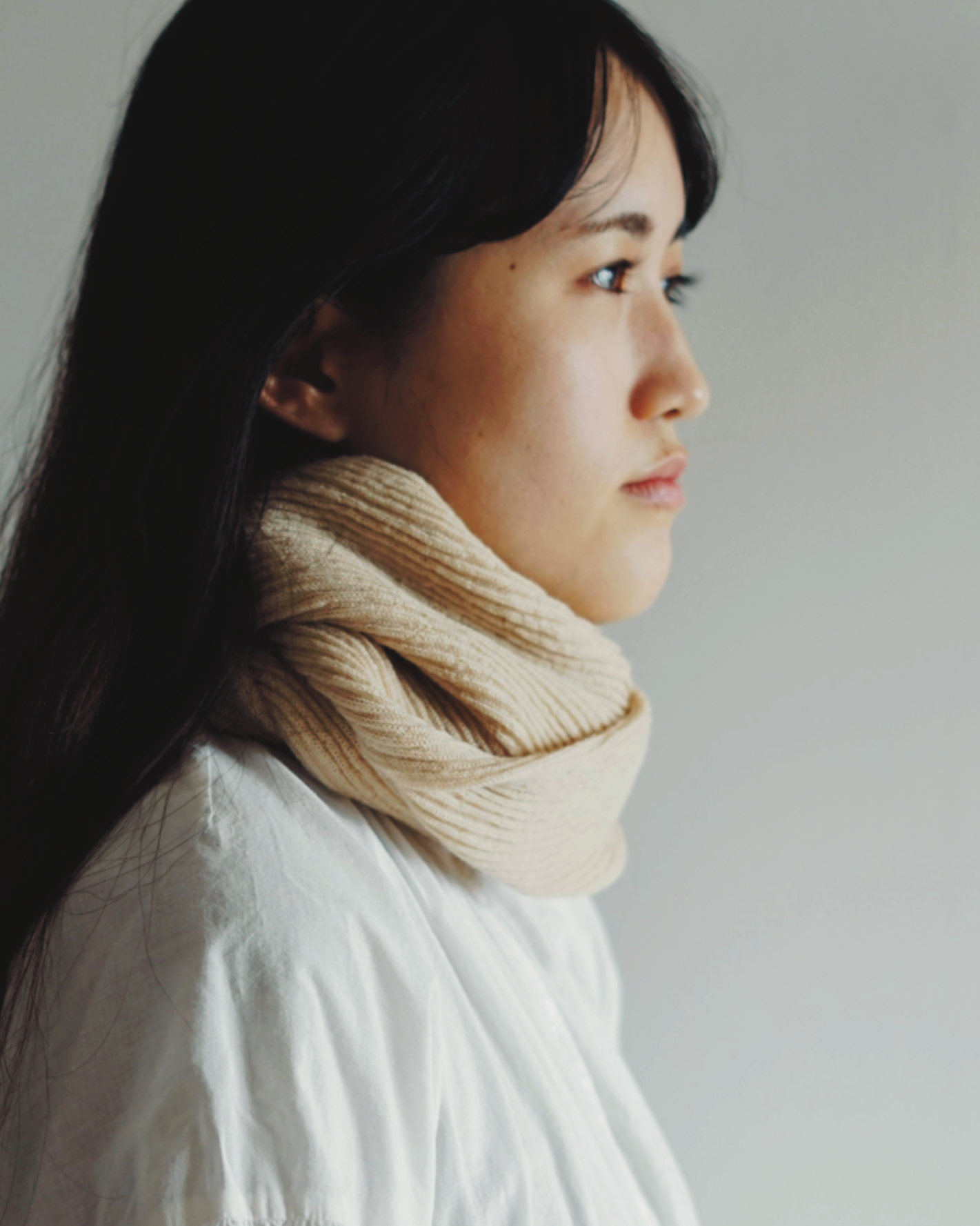 memeri : merino wool loop scarf
