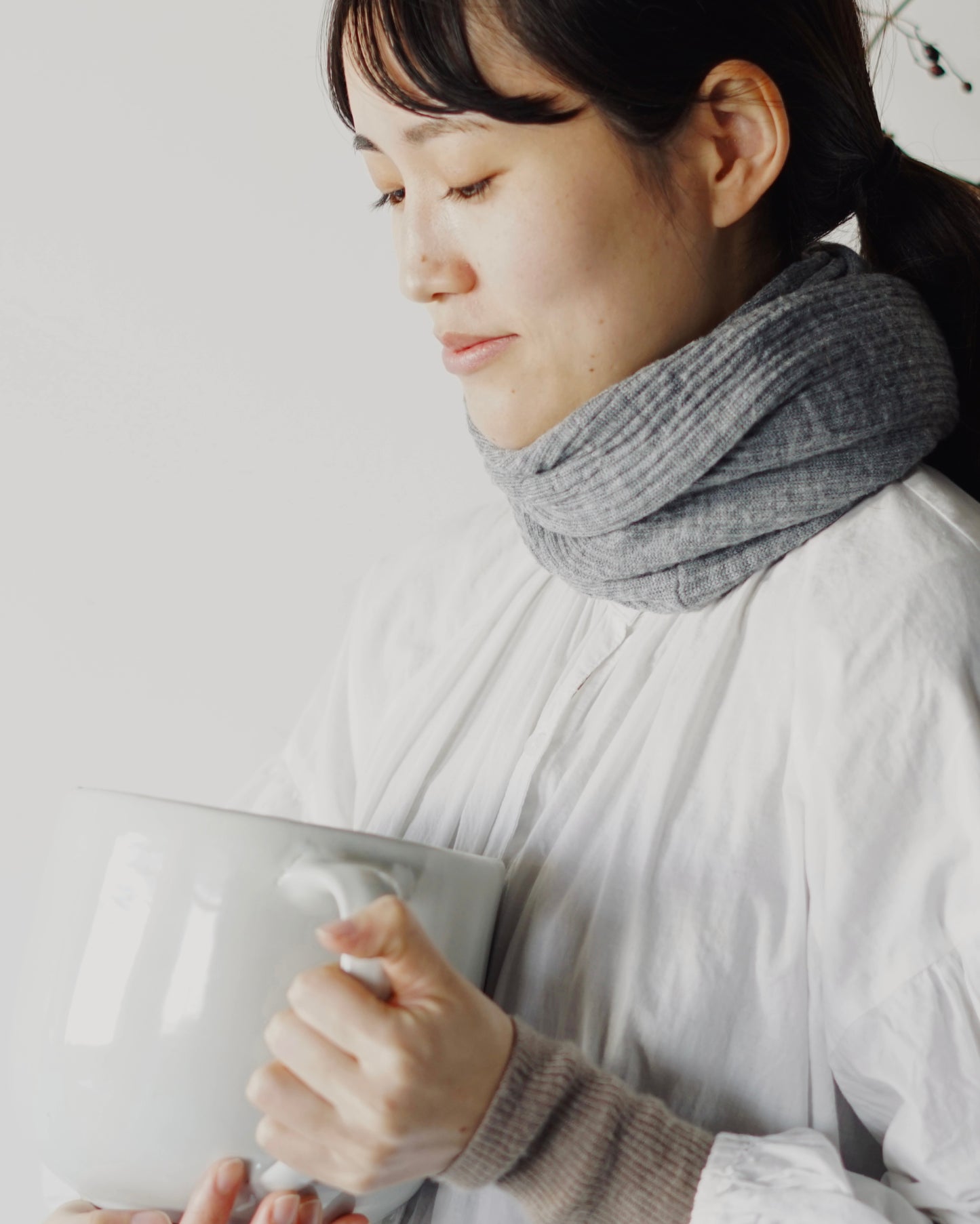 memeri : merino wool loop scarf