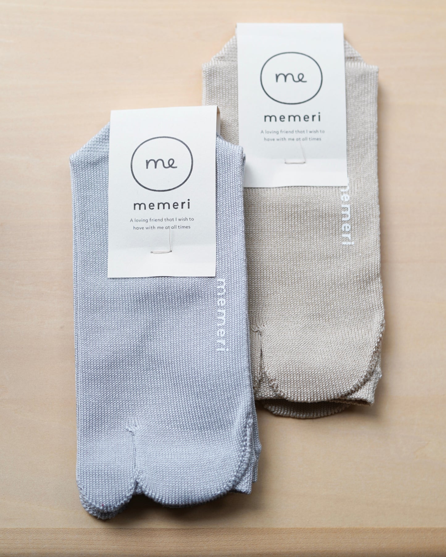 memeri : giza cotton tabi socks