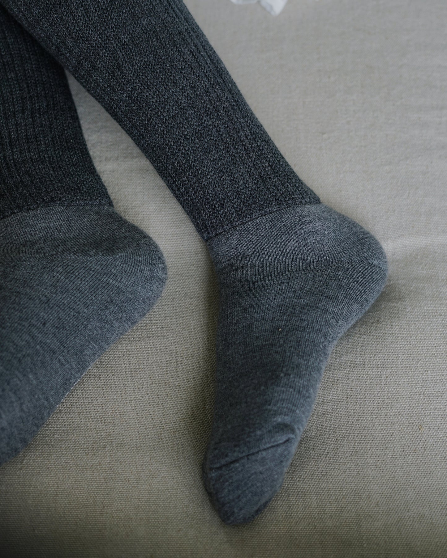 memeri : wool pile leg warmer socks