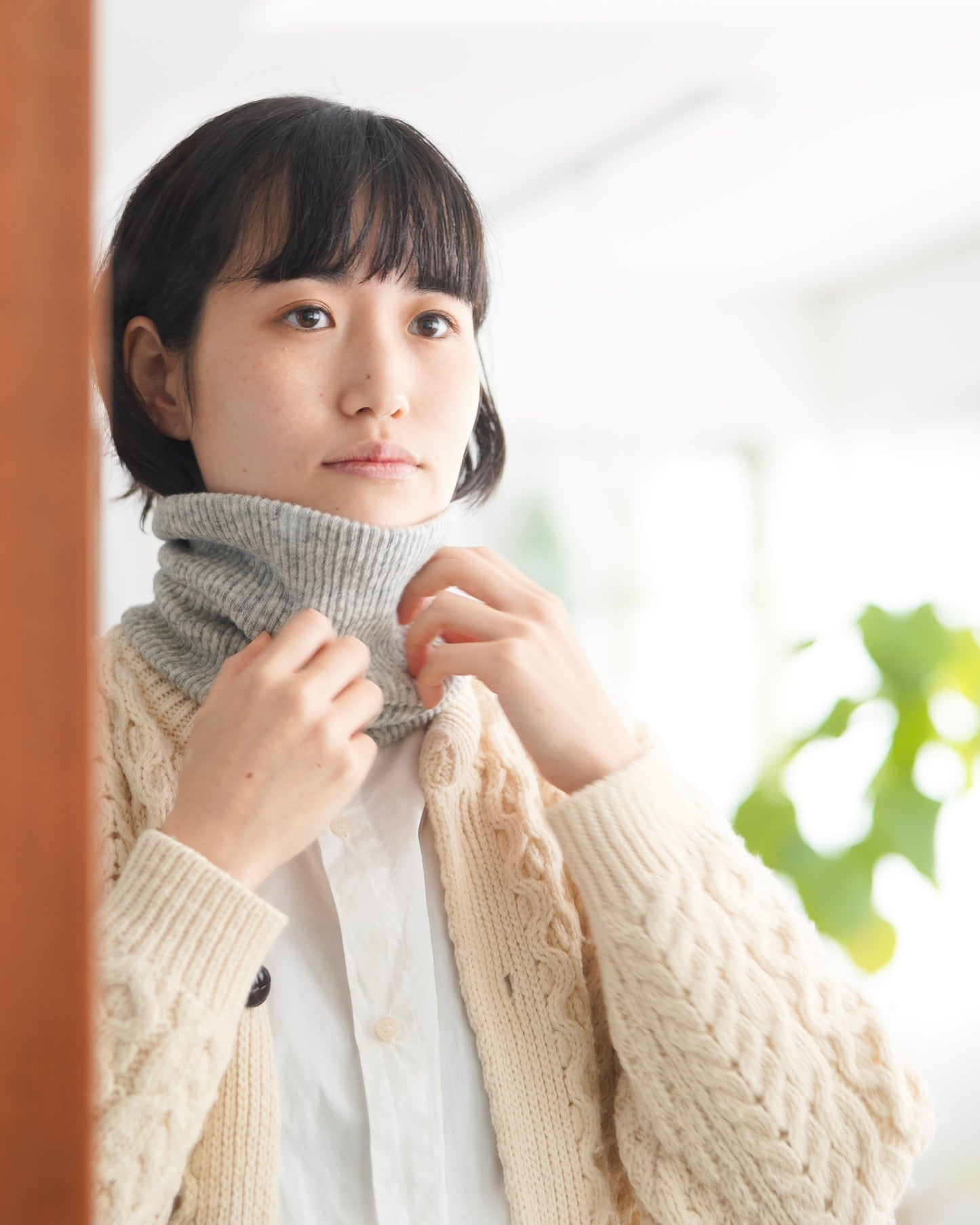 memeri : cashmere wool neck scarf