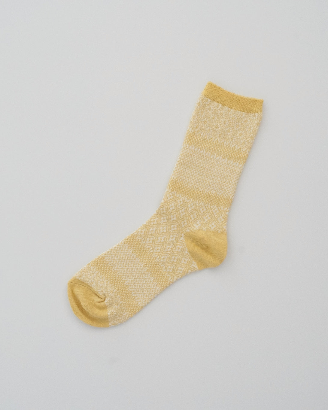 memeri : cotton linen jacquard socks